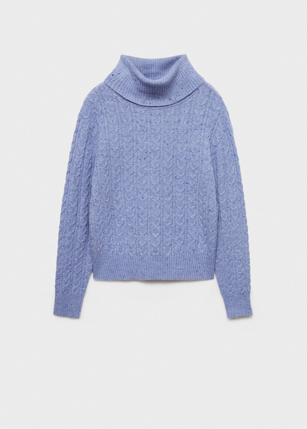 Mango Twisted turtleneck sweater thumbnail