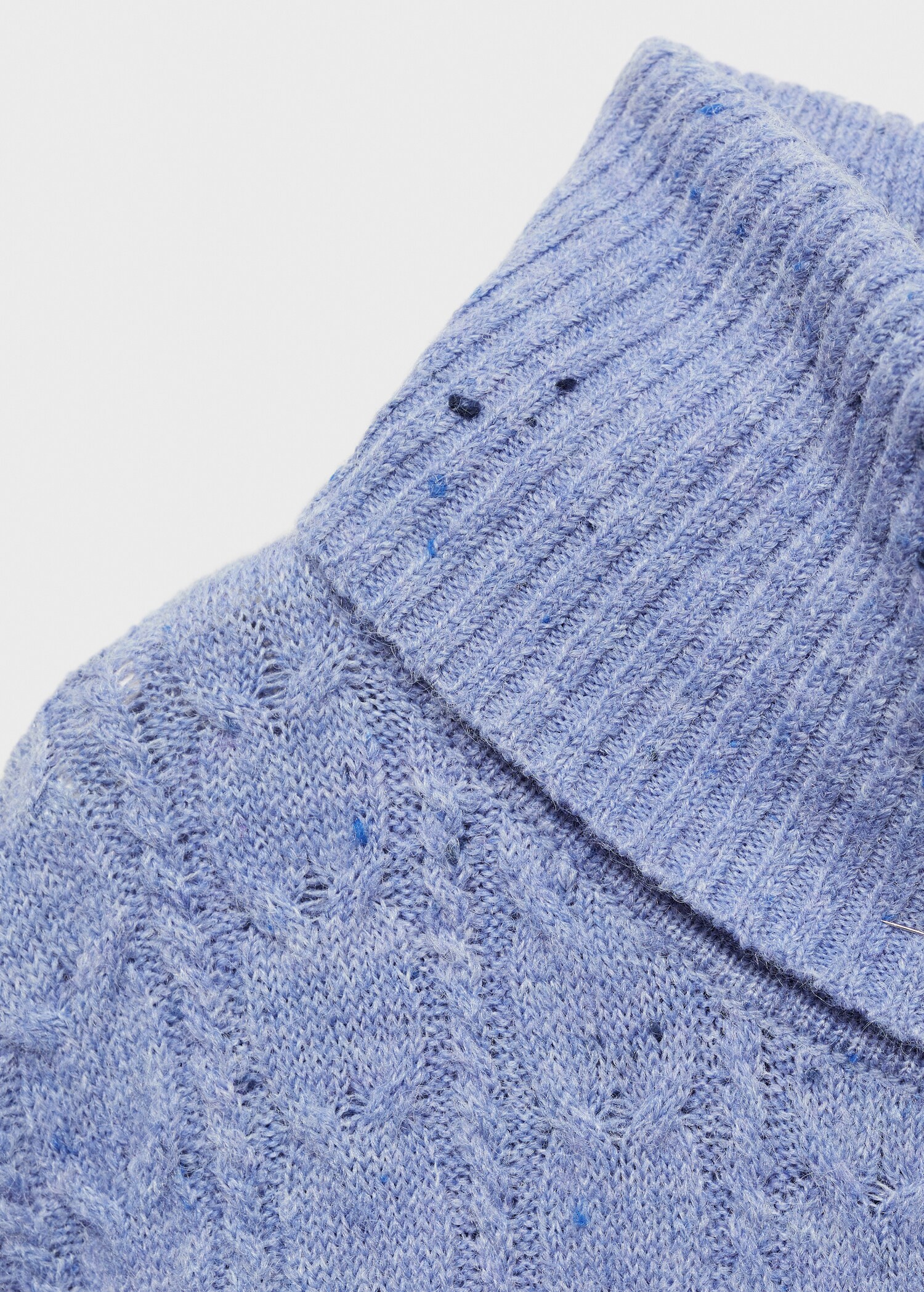 Jersey trenzado cuello vuelto - Detalle del artículo 8