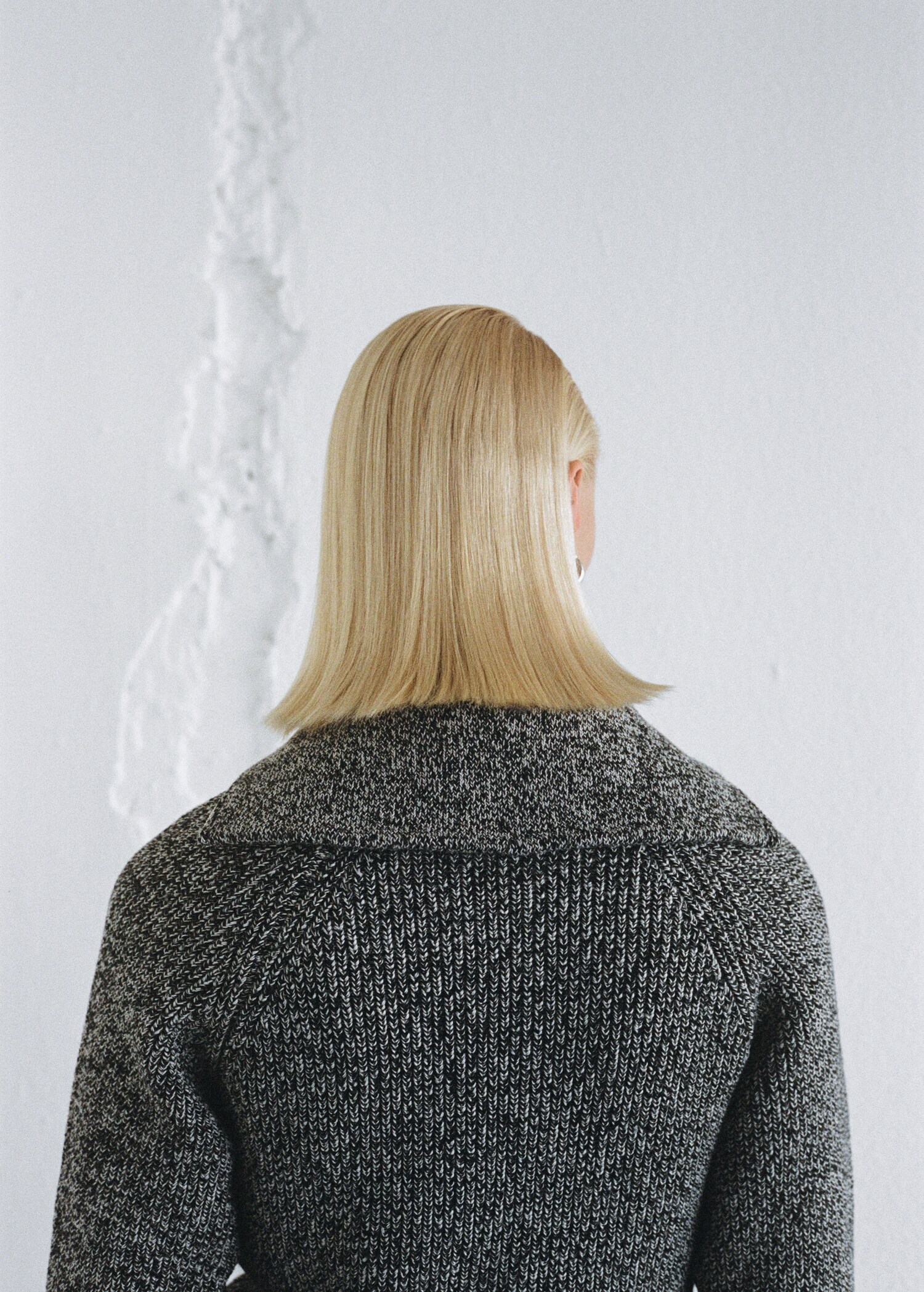 Pull-over jaspé zippé - Détail de l'article 9