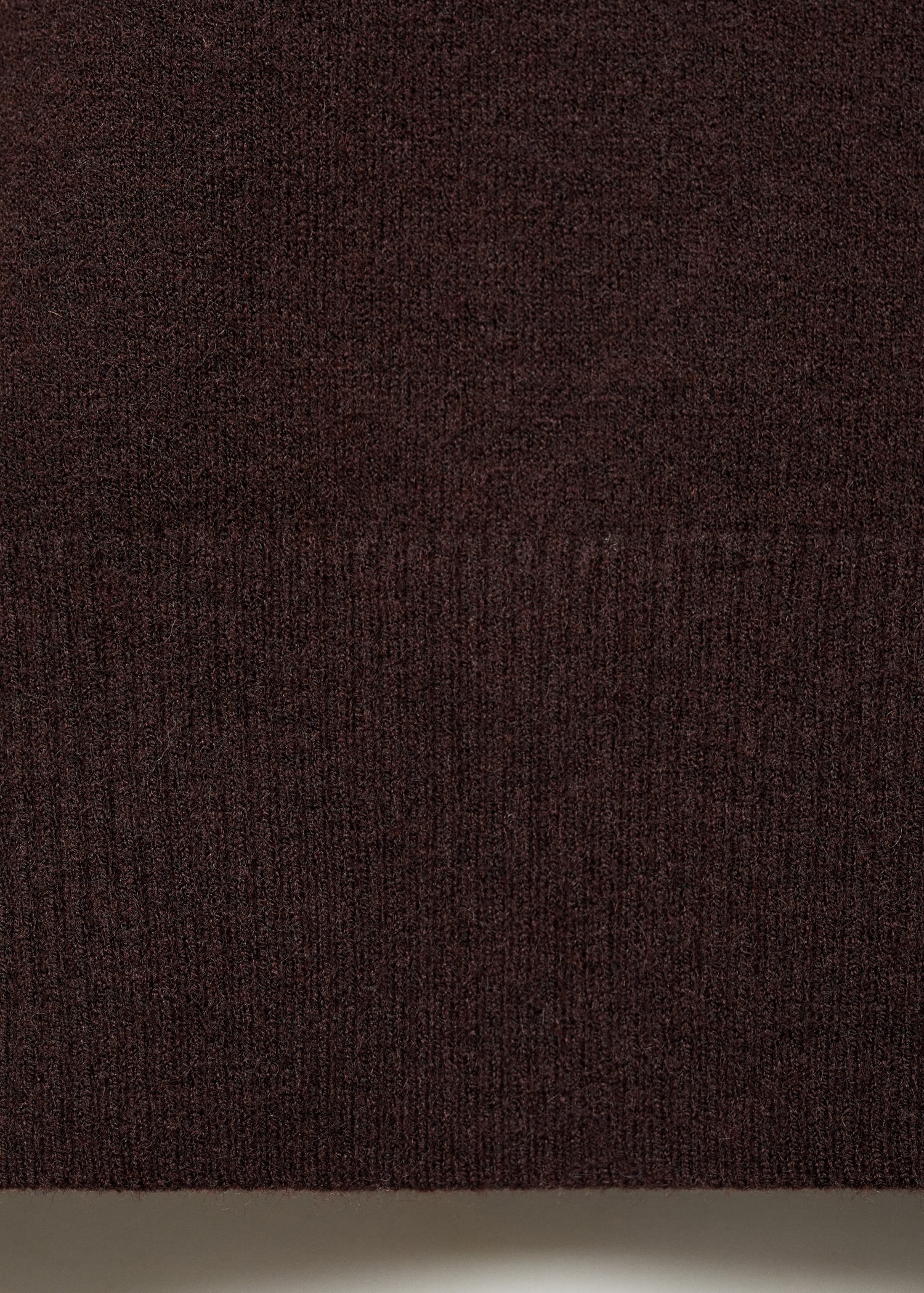 Perkins-neck short-sleeved sweater - Details of the article 0