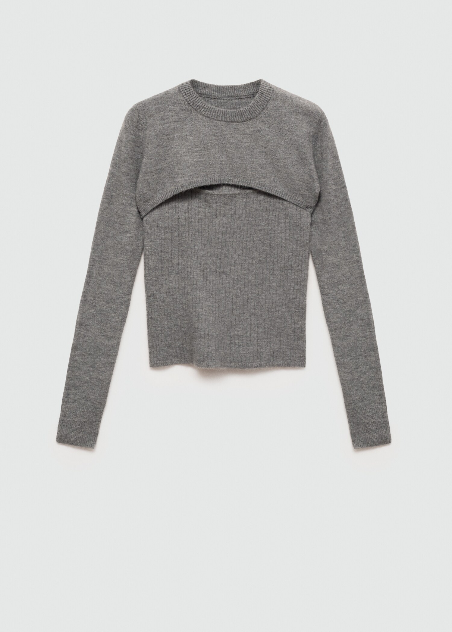 Pull-over combiné ouverture - Article sans modèle