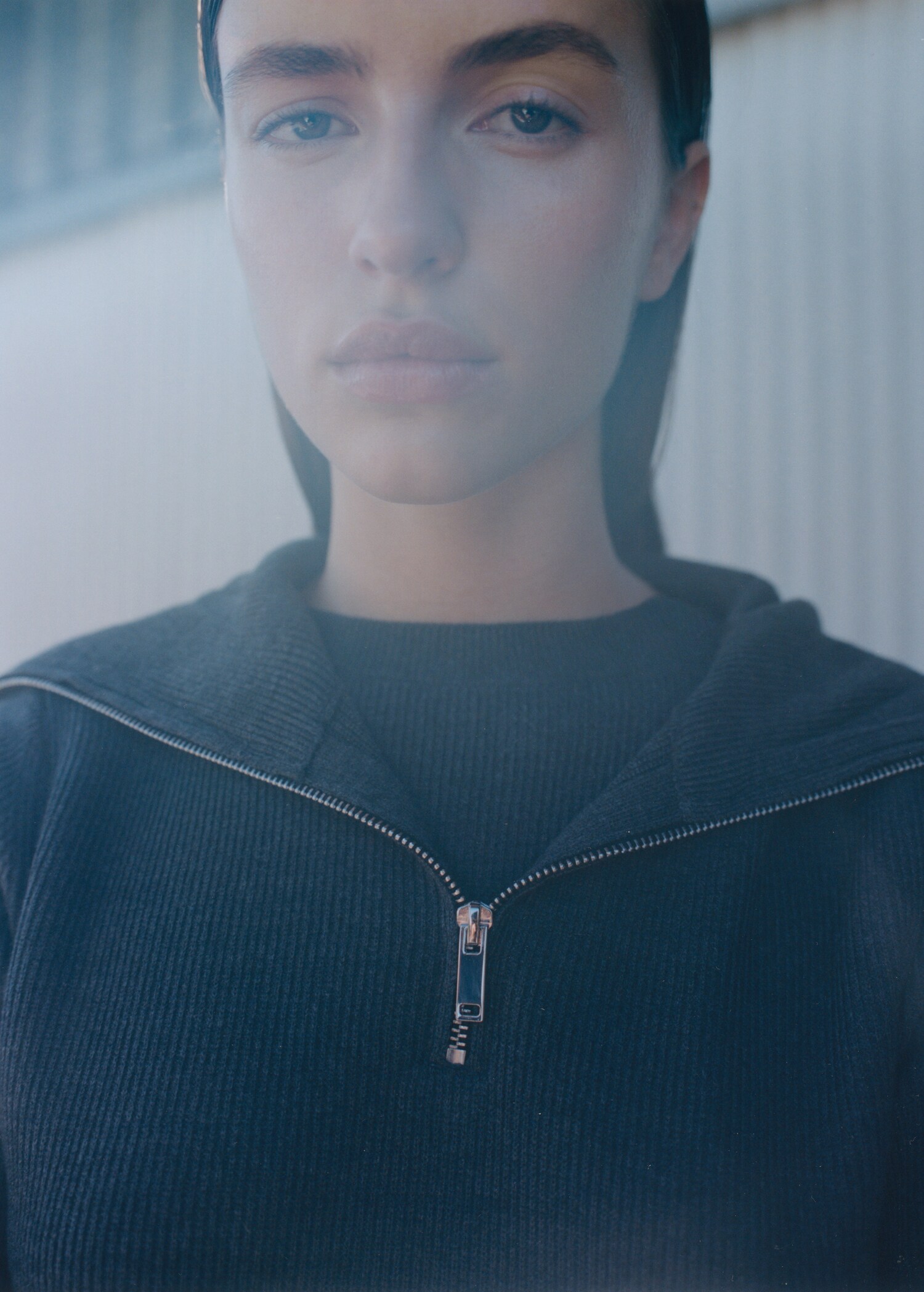 Zip-Pullover mit Rollkragen - Detail des Artikels 6