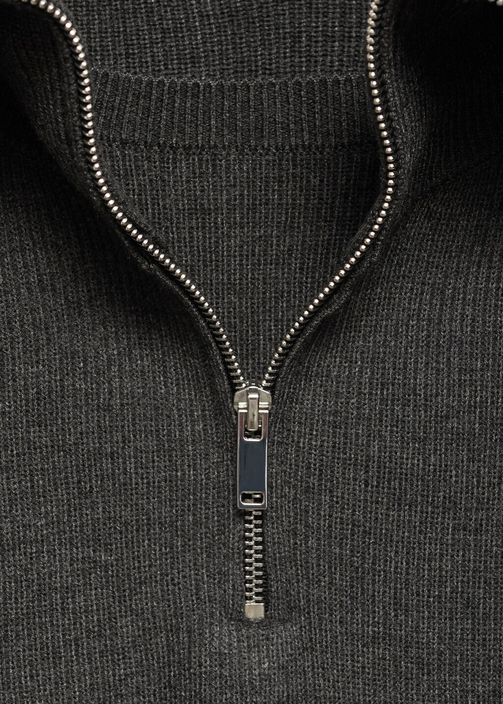 High neck sweater with zip - Women | MANGO USA High neck sweater with zip - Women | MANGO USA