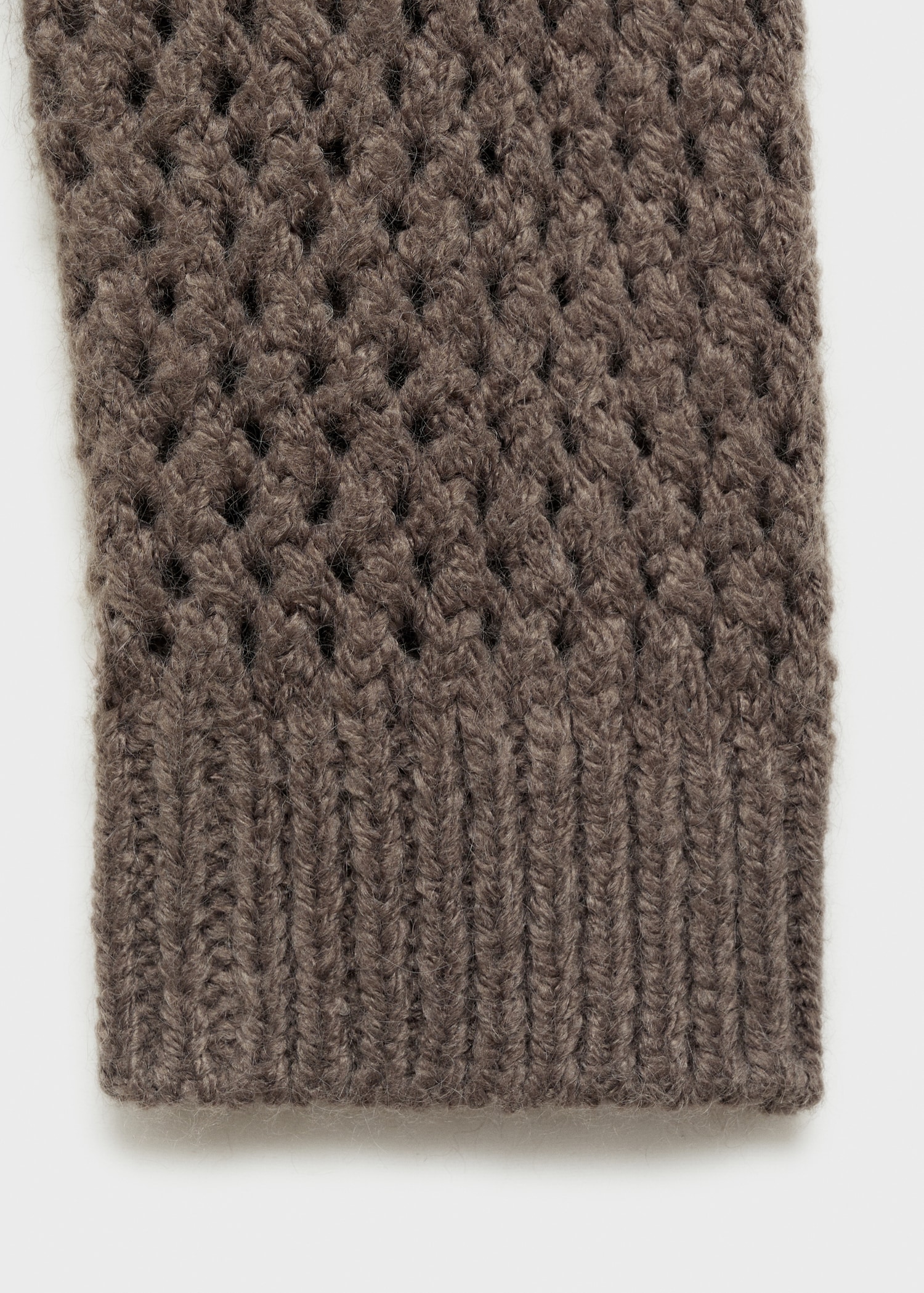 Textured knit sweater - Details of the article 0