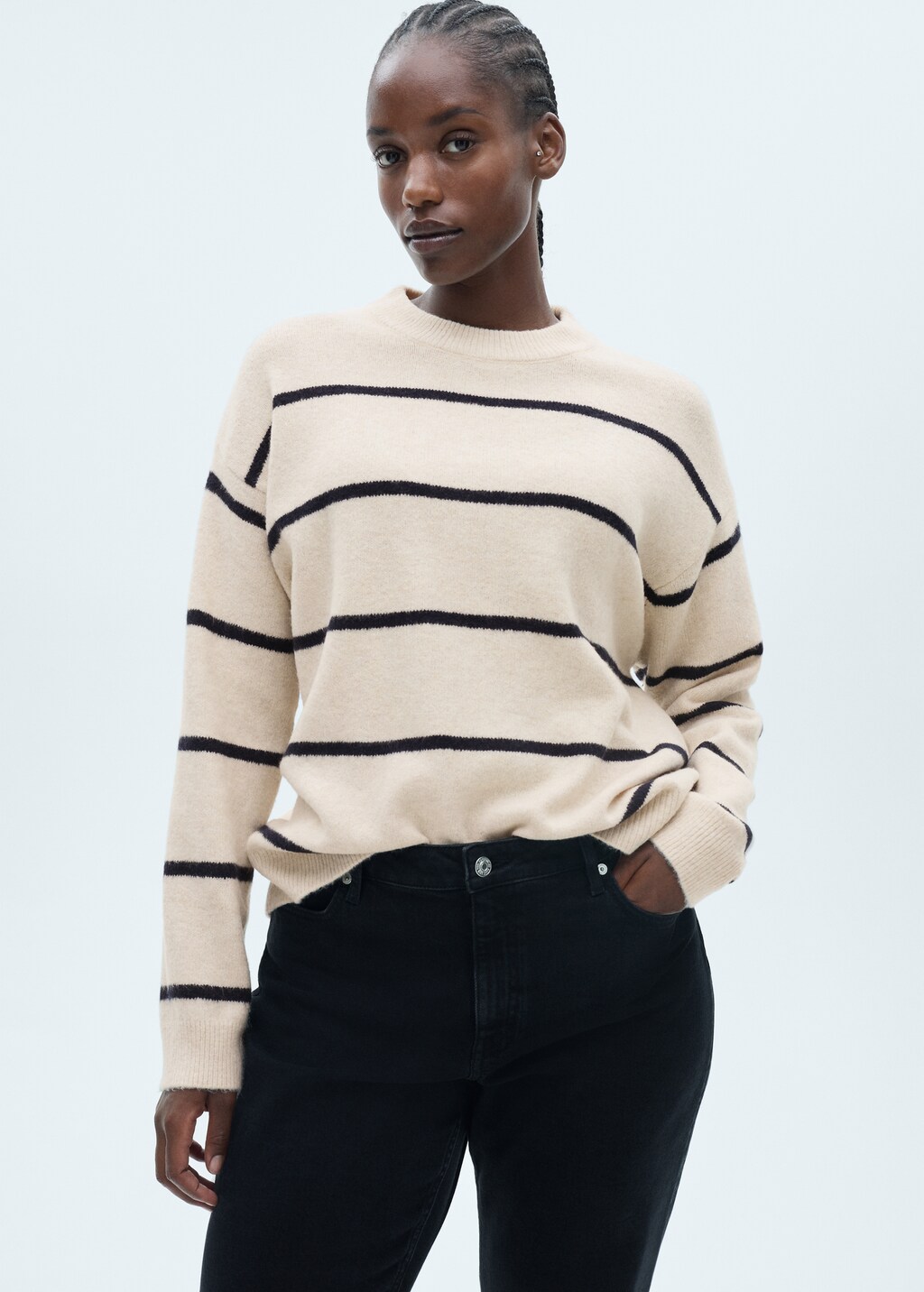 Women s striped sweaters and cardigans 2024 MANGO USA