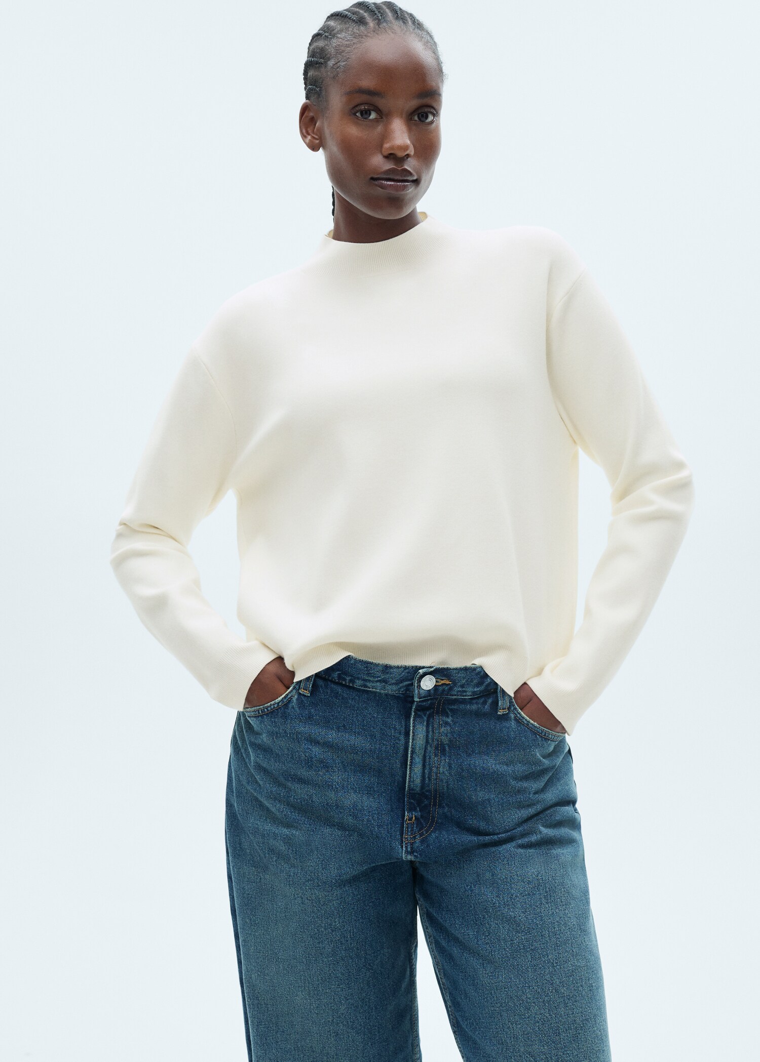 Pull-over maille col montant - Détail de l'article 5
