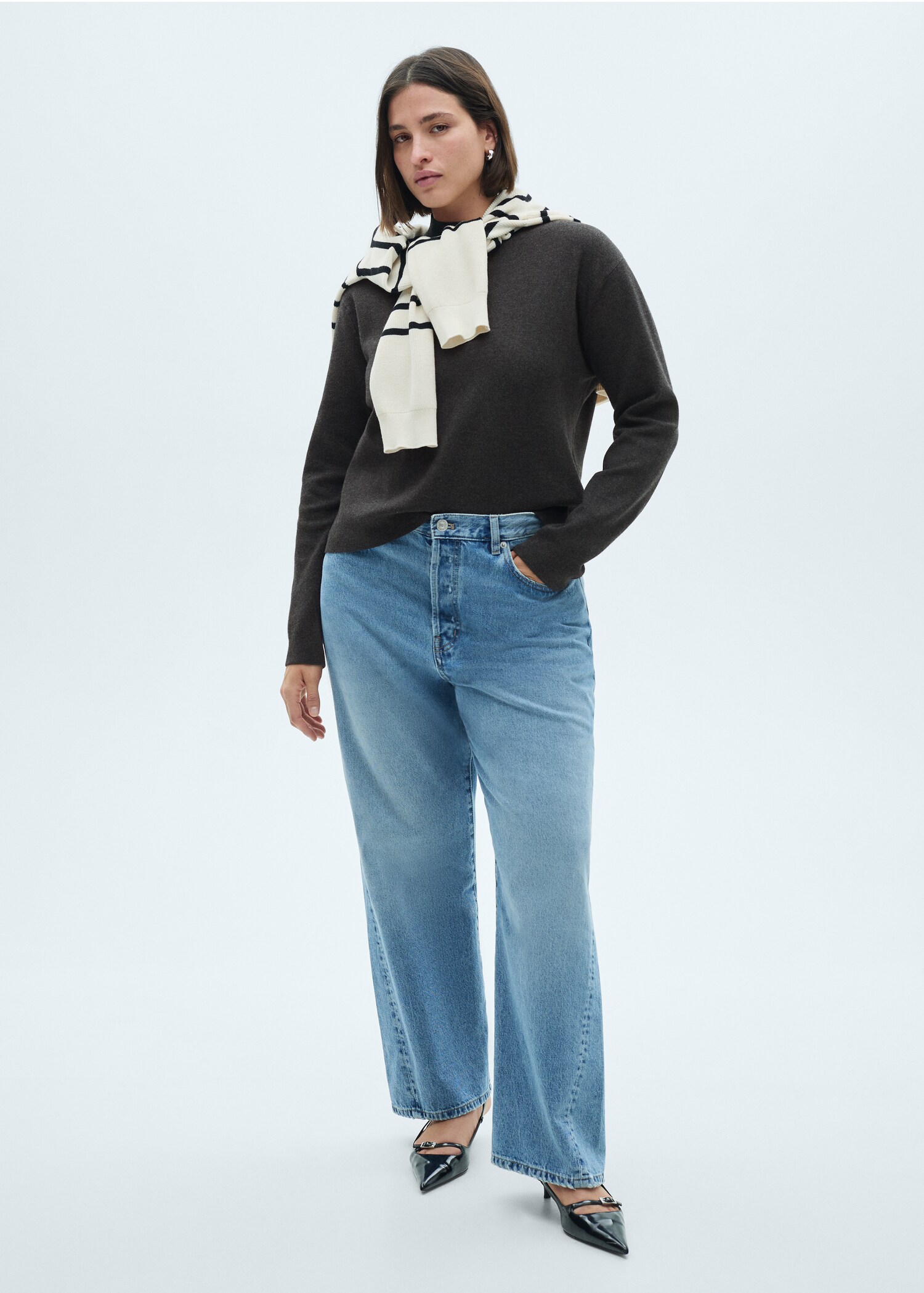 Pull-over maille col montant - Détail de l'article 3