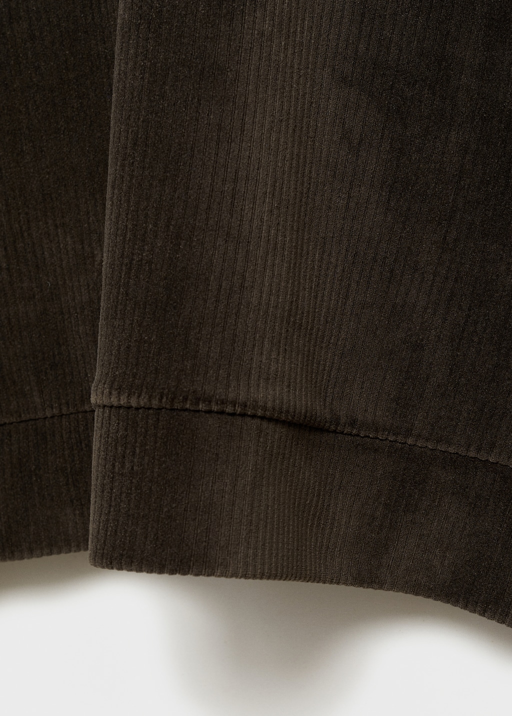 Corduroy hooded sweatshirt - Women | MANGO USA