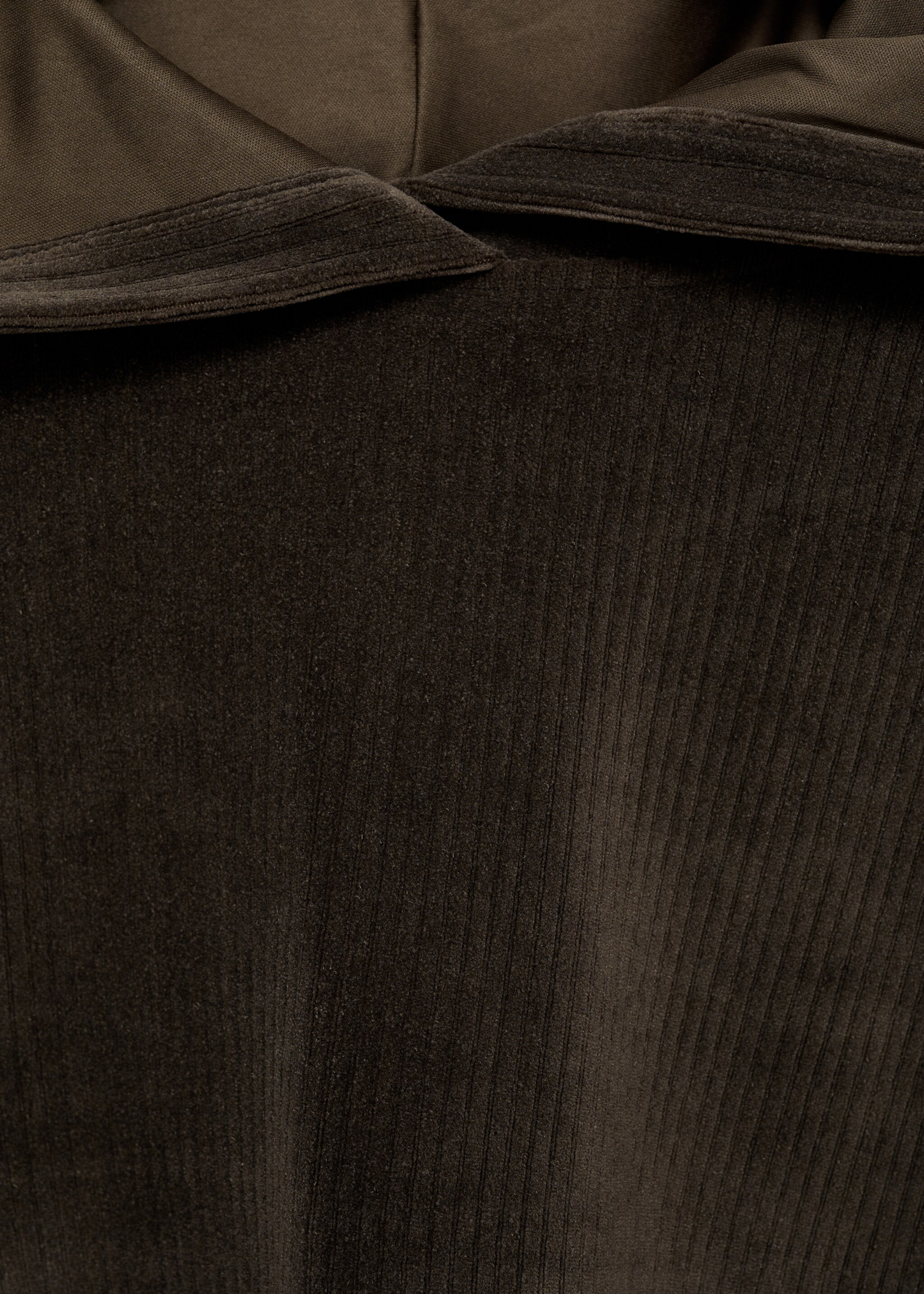 Corduroy hooded sweatshirt - Деталь изделия 8