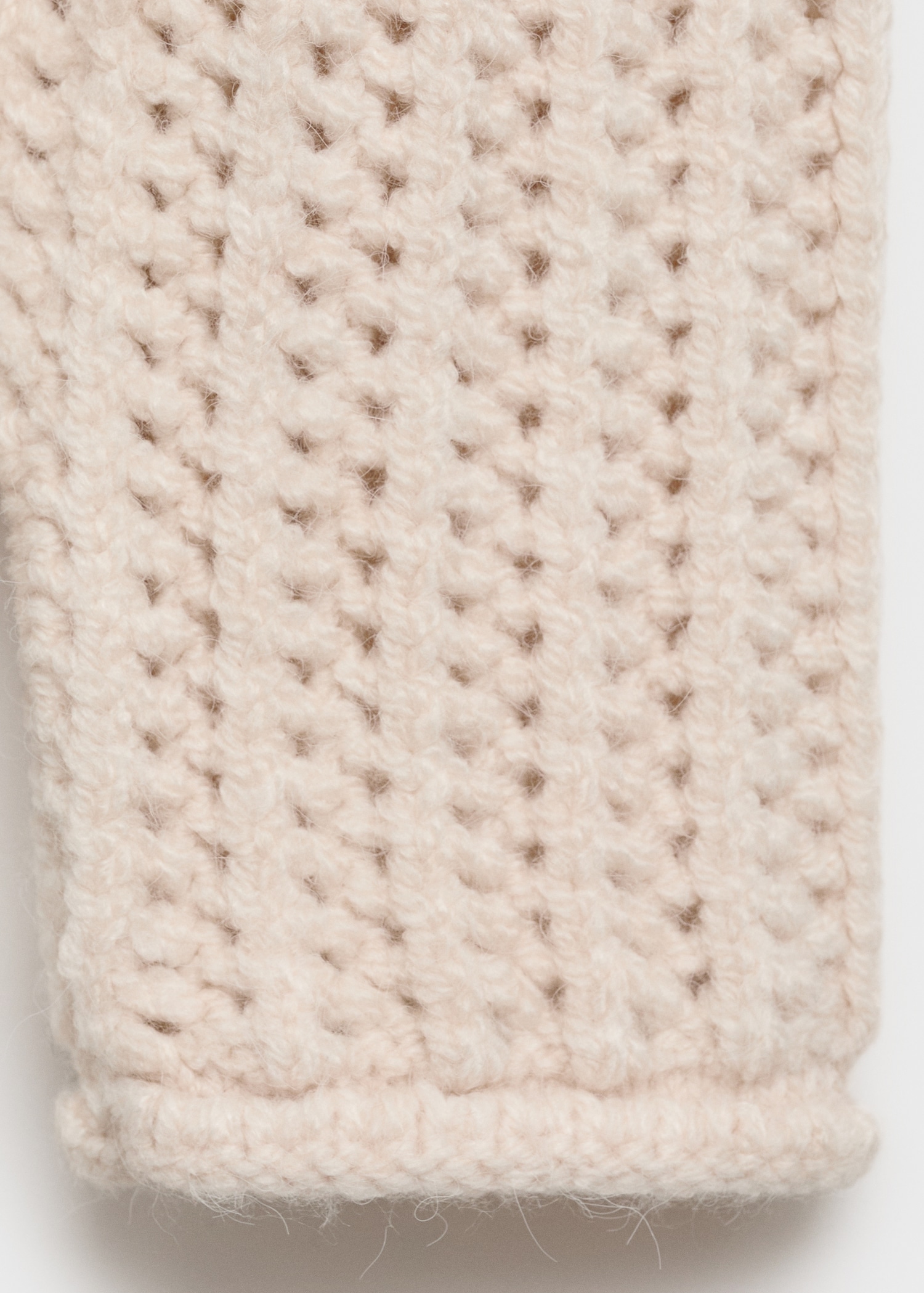 Rollkragenpullover mit Lochmuster - Detail des Artikels 0