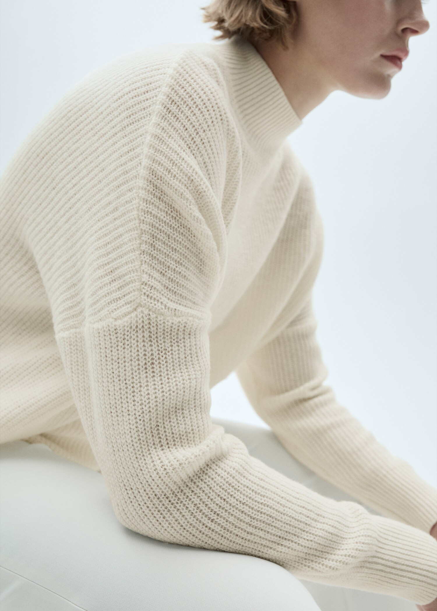 Jersey lana oversize - Plano medio
