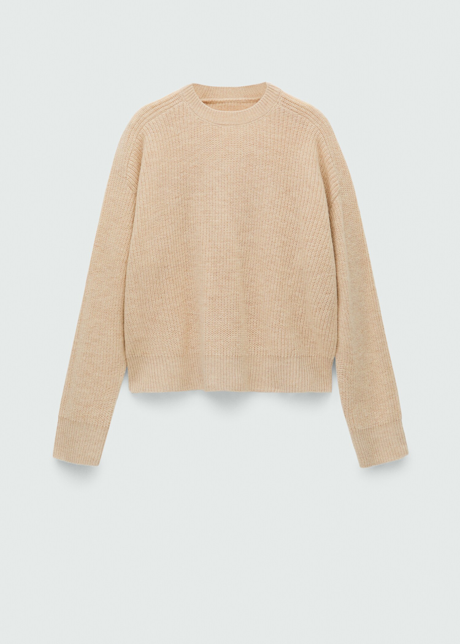 Pull-over en laine crop - Article sans modèle