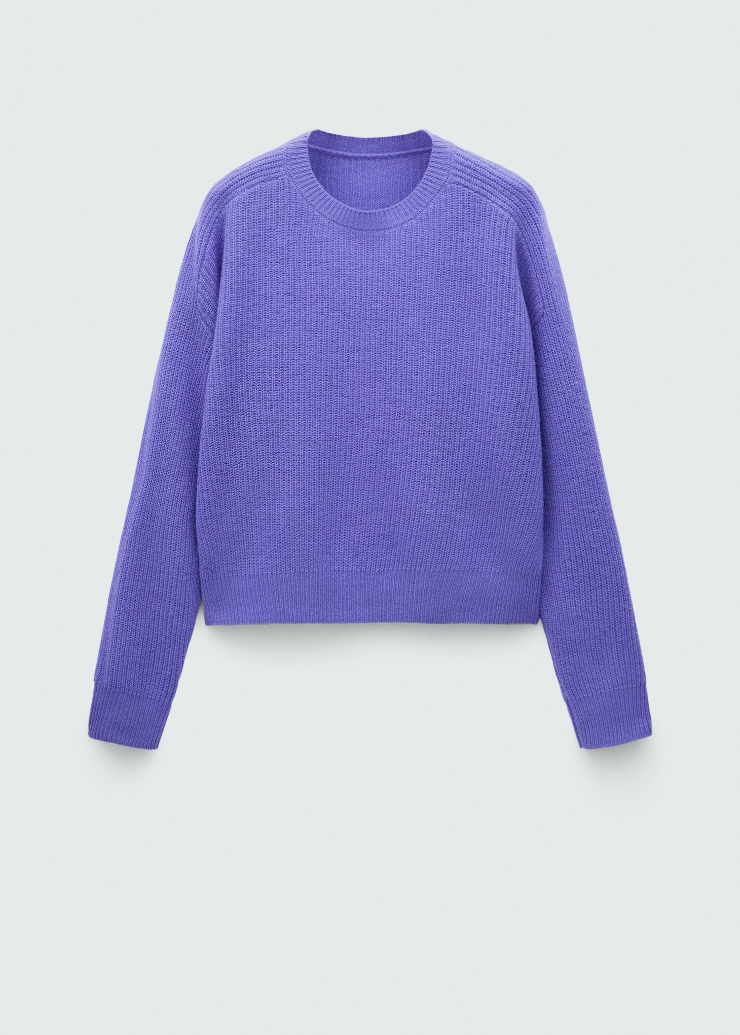 Pull-over en laine crop - Article sans modèle
