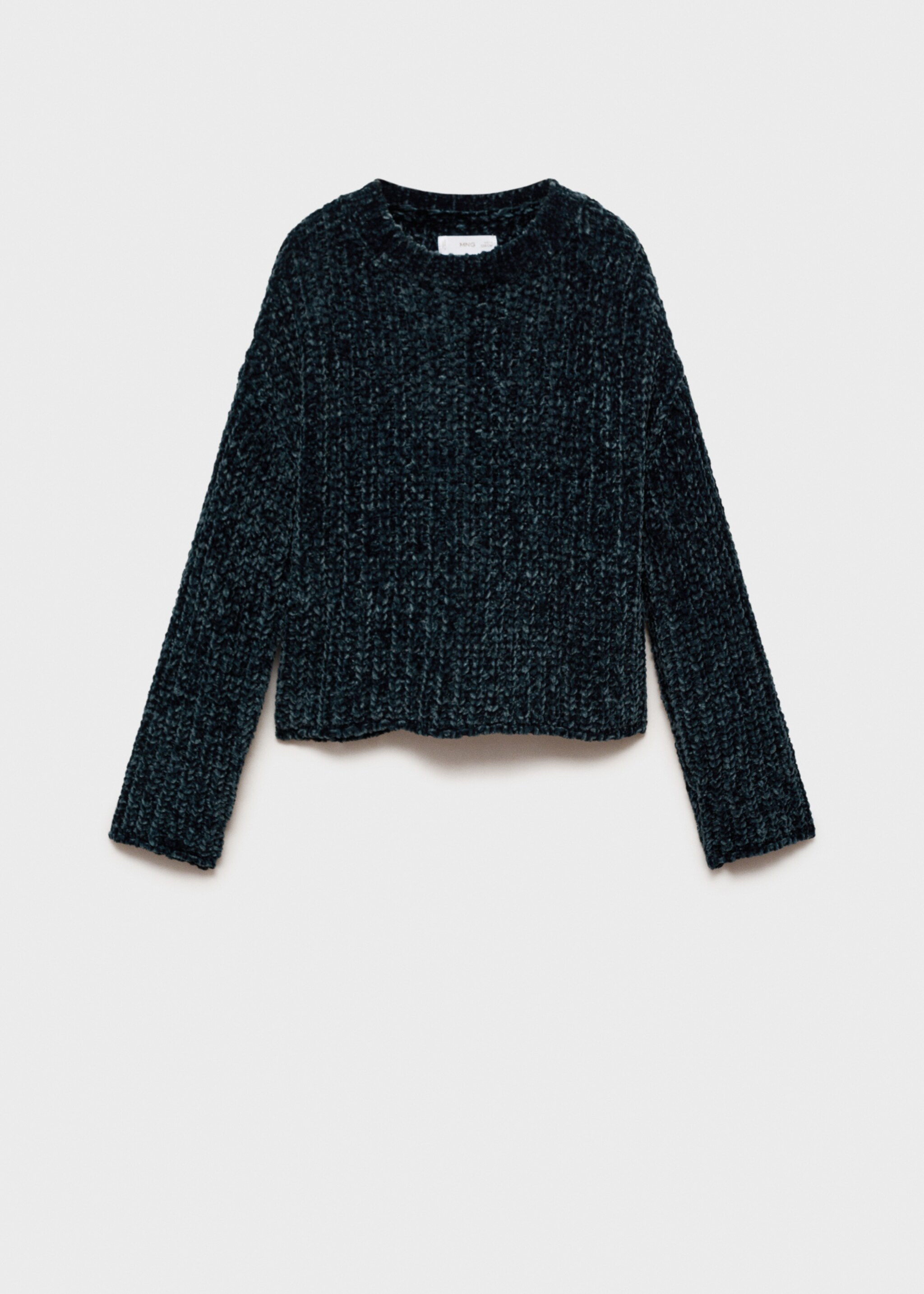 Bouclé knit sweater - Article without model