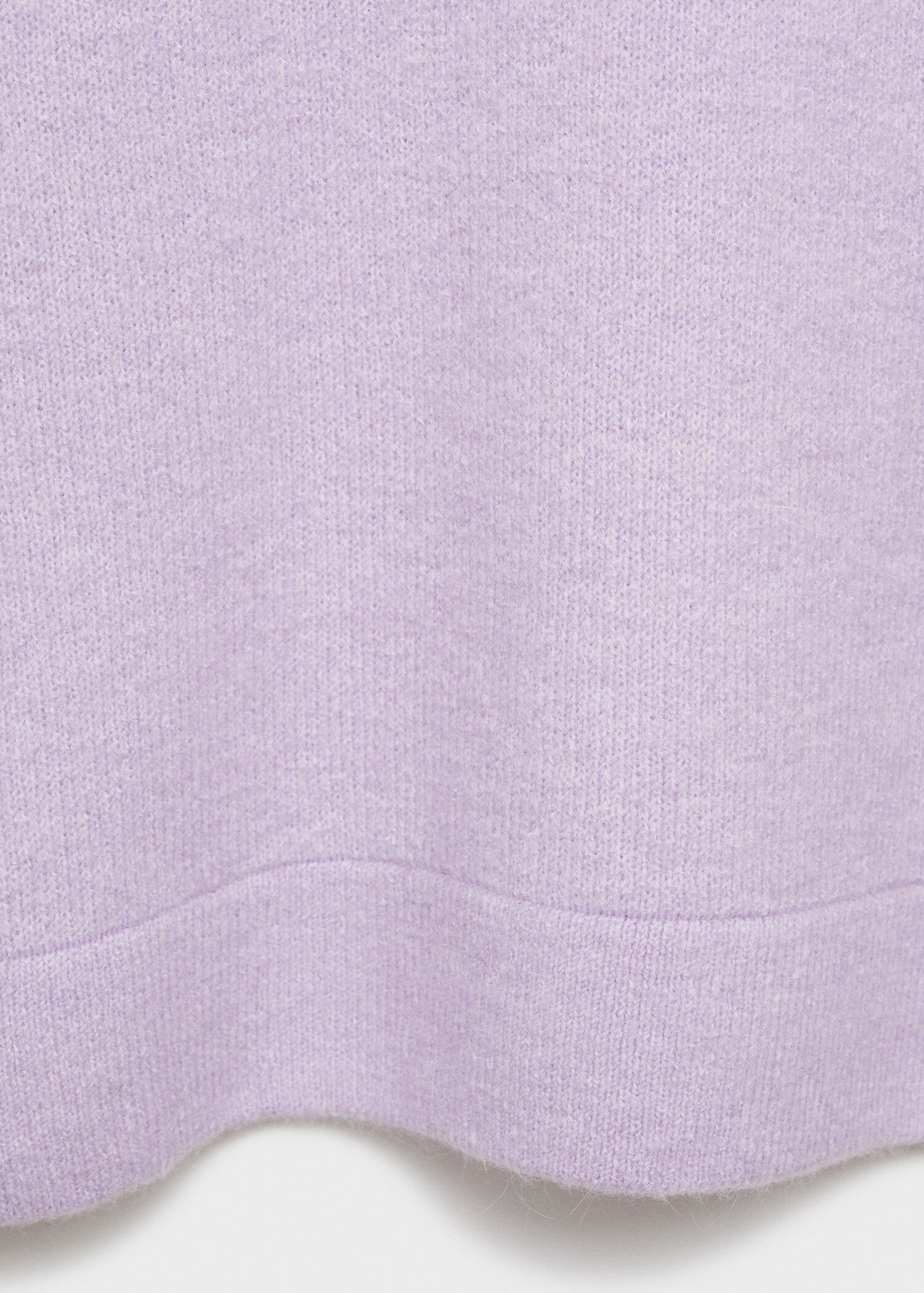 Oversized V-neck sweater - Details of the article 0