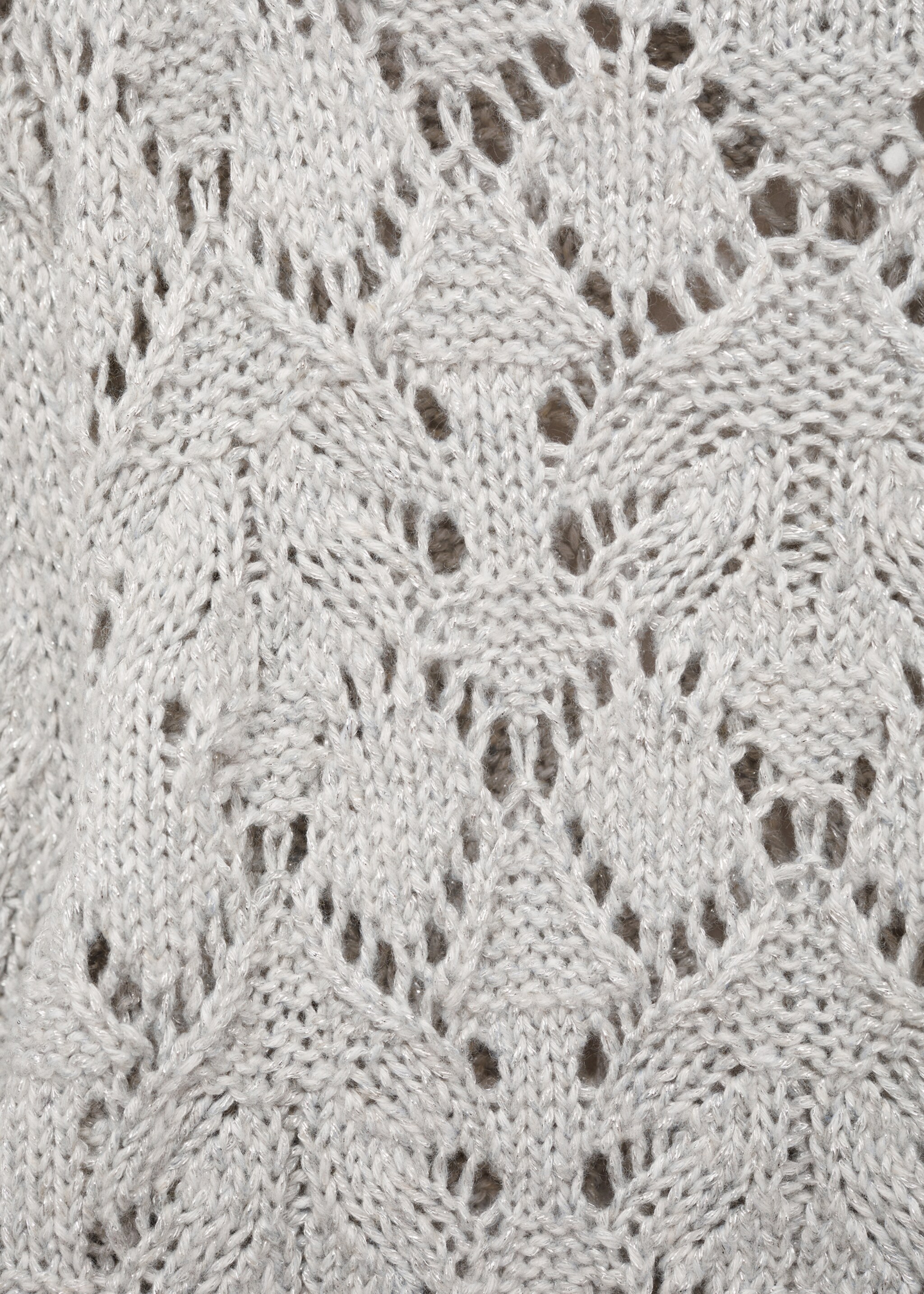 Lurex openwork knitted sweater - Details of the article 8