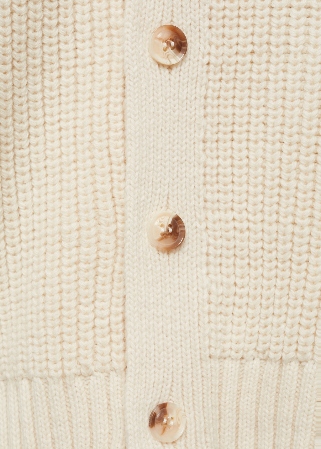 Funnel neck sweater with buttons Women MANGO USA