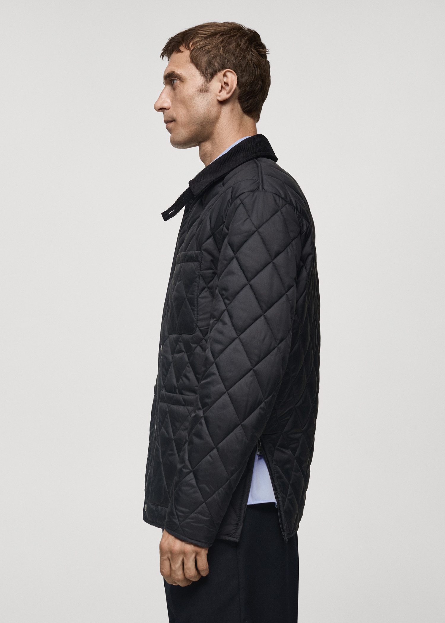 Water-repellent quilted jacket - Details of the article 2