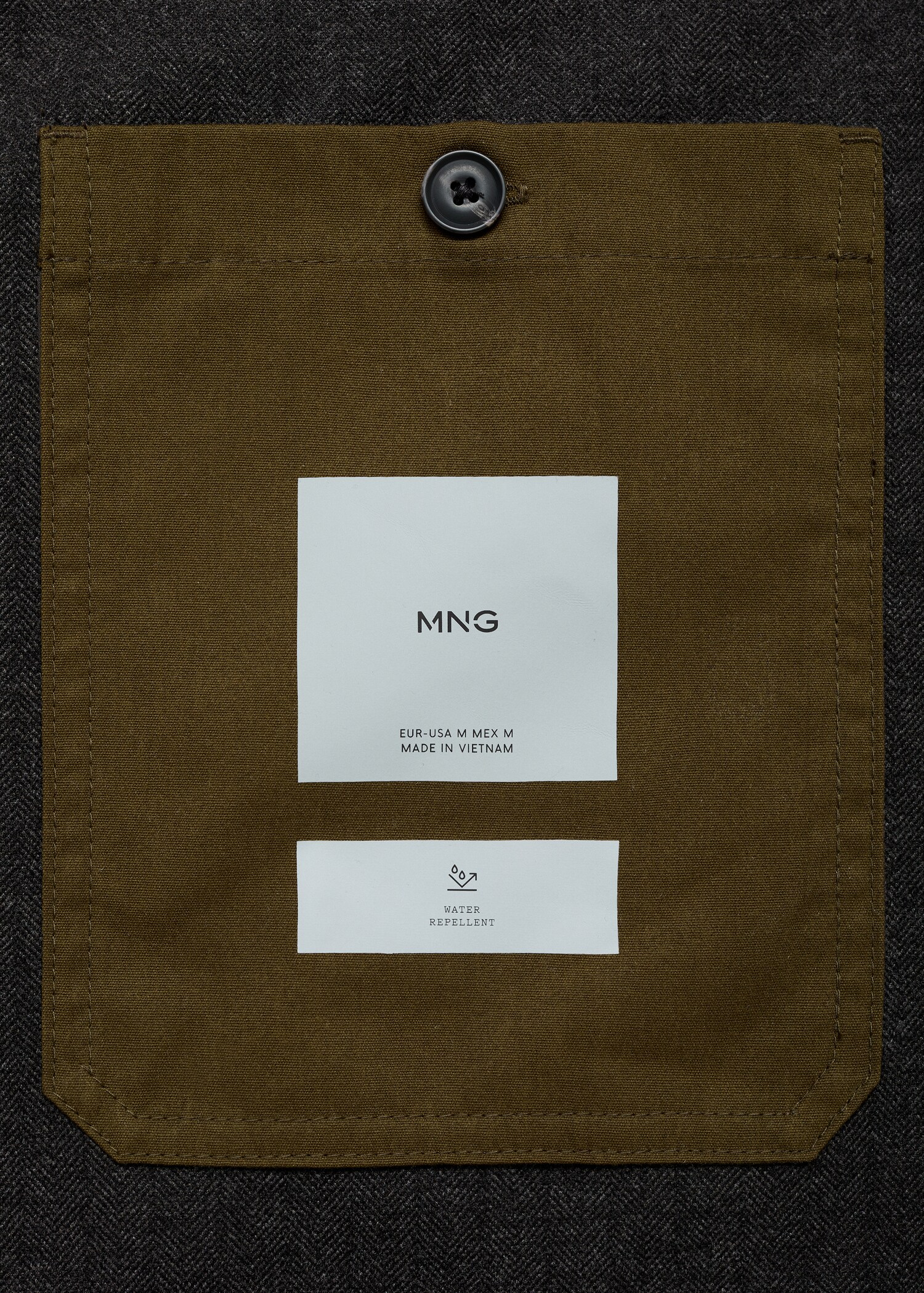 Water-repellent cotton jacket - Details of the article 0