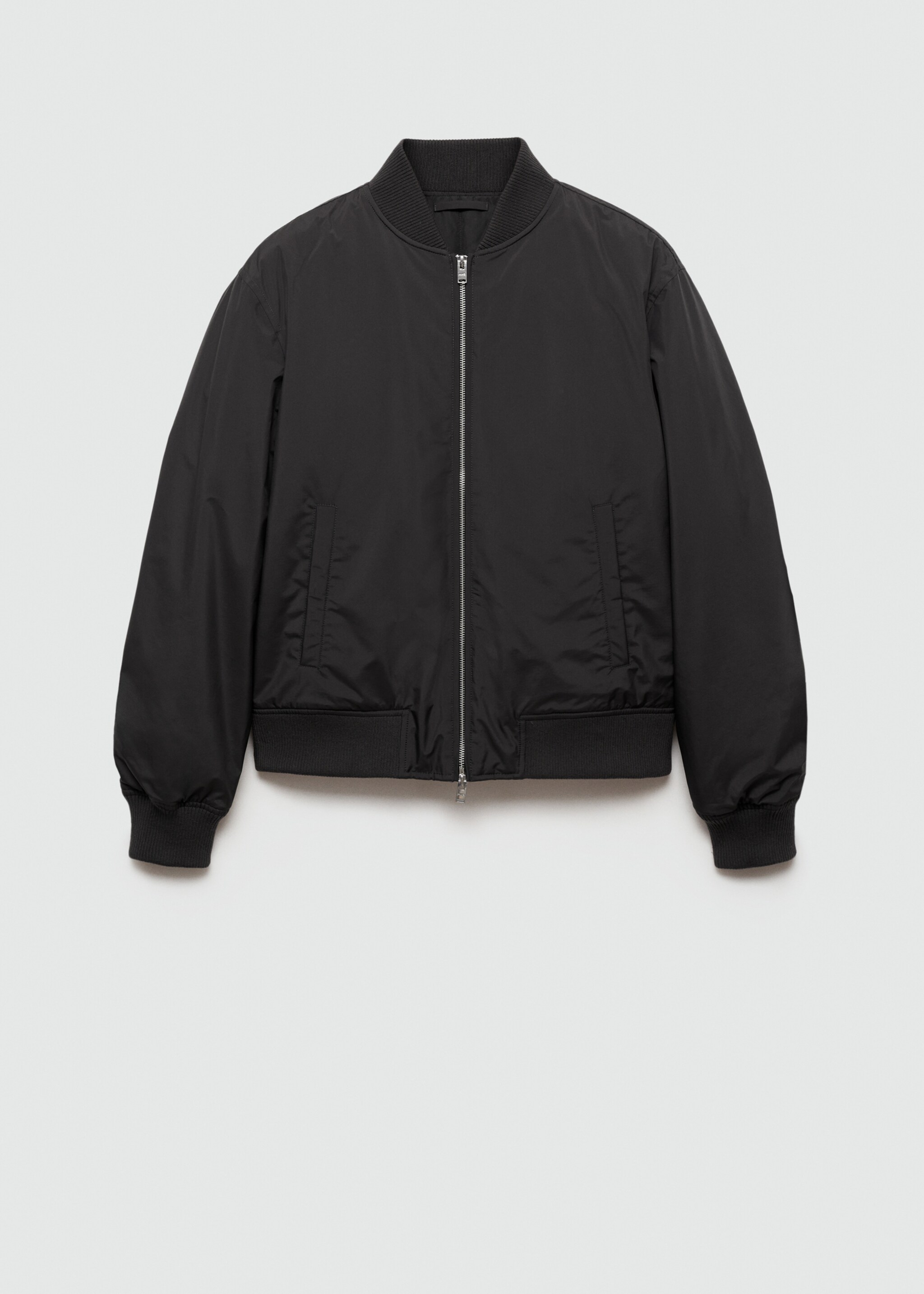 Regular fit quilted bomber - Article without model