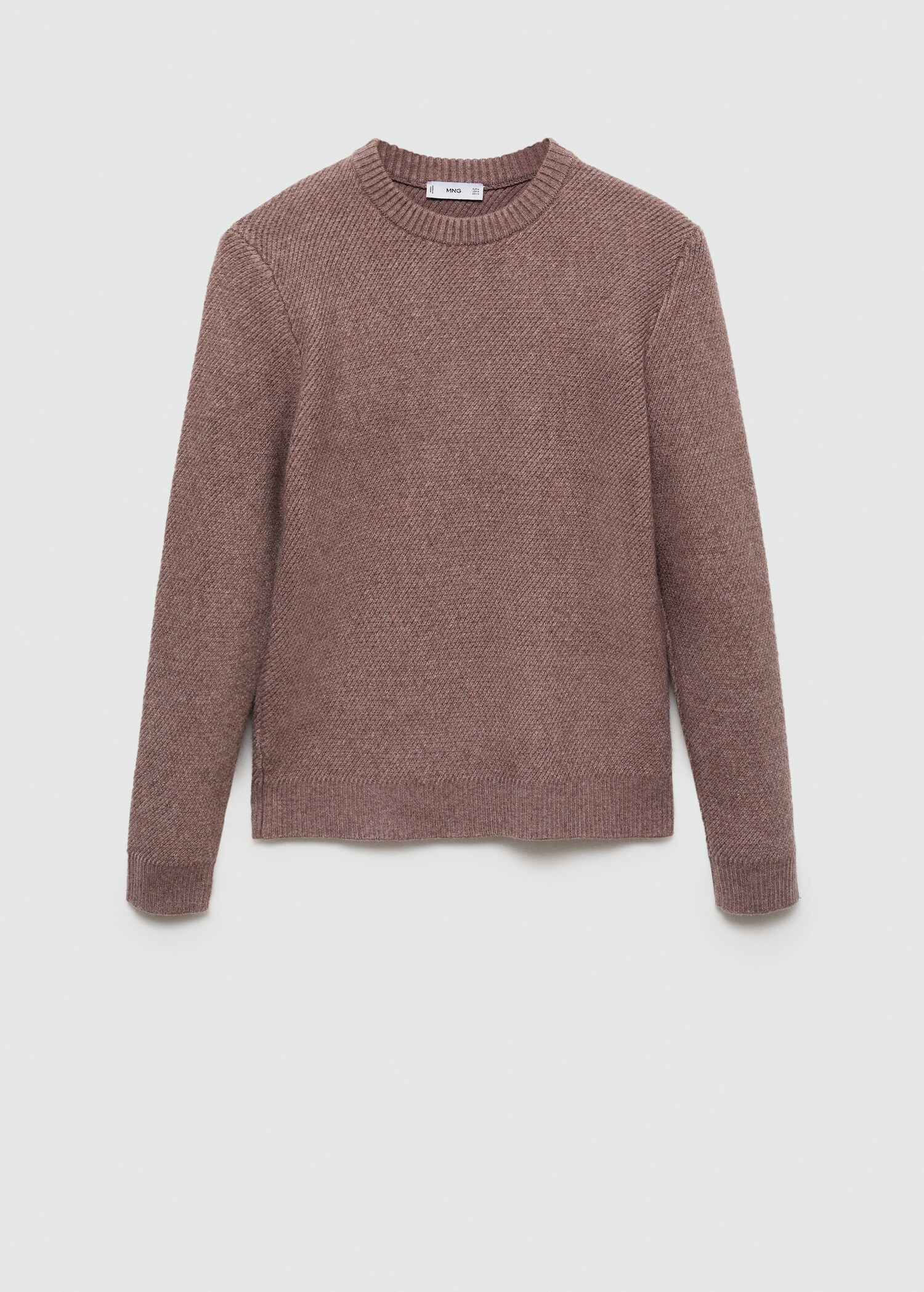 Regular-fit knitted sweater - Article without model