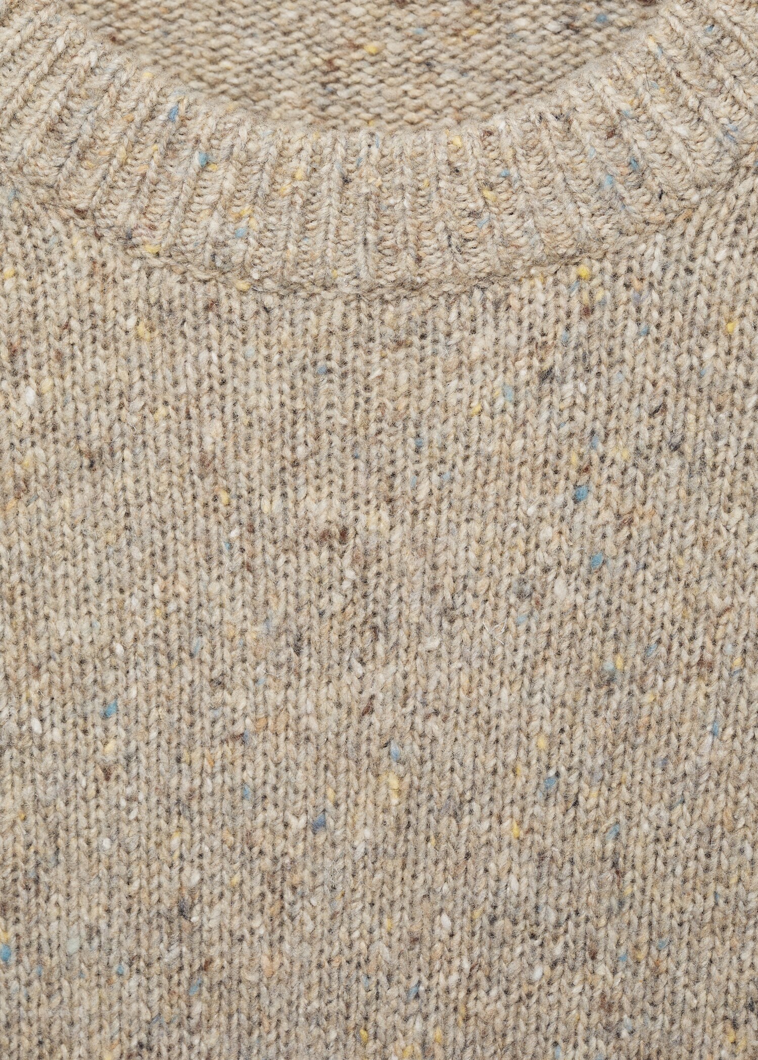Pull-over maille laine chinée - Détail de l'article 8