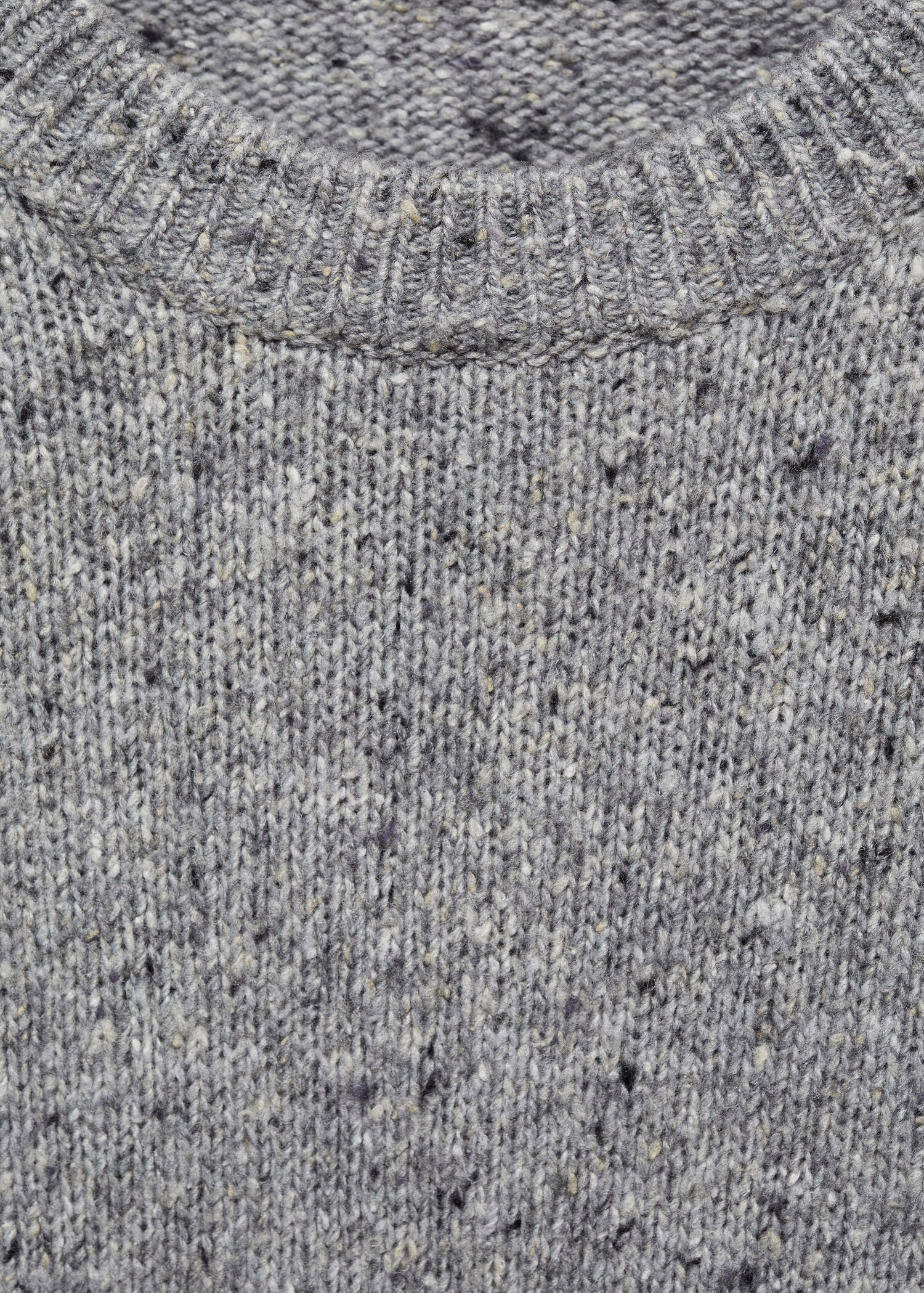 Pull-over maille laine chinée - Détail de l'article 8