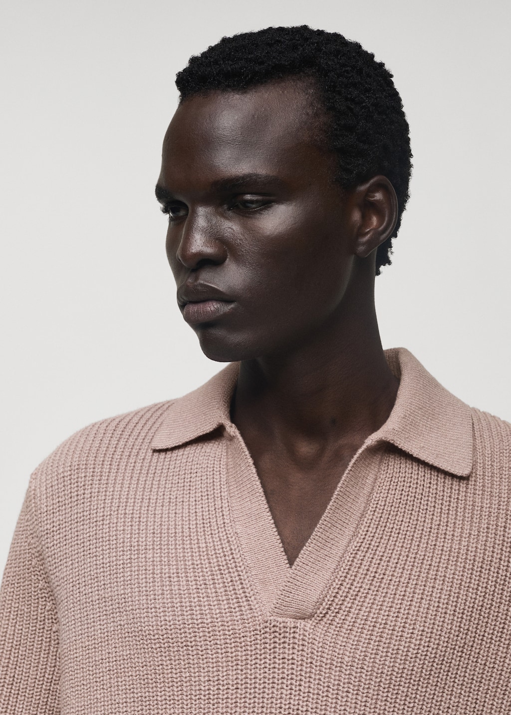 Cotton knitted polo shirt - Men | MANGO Georgia