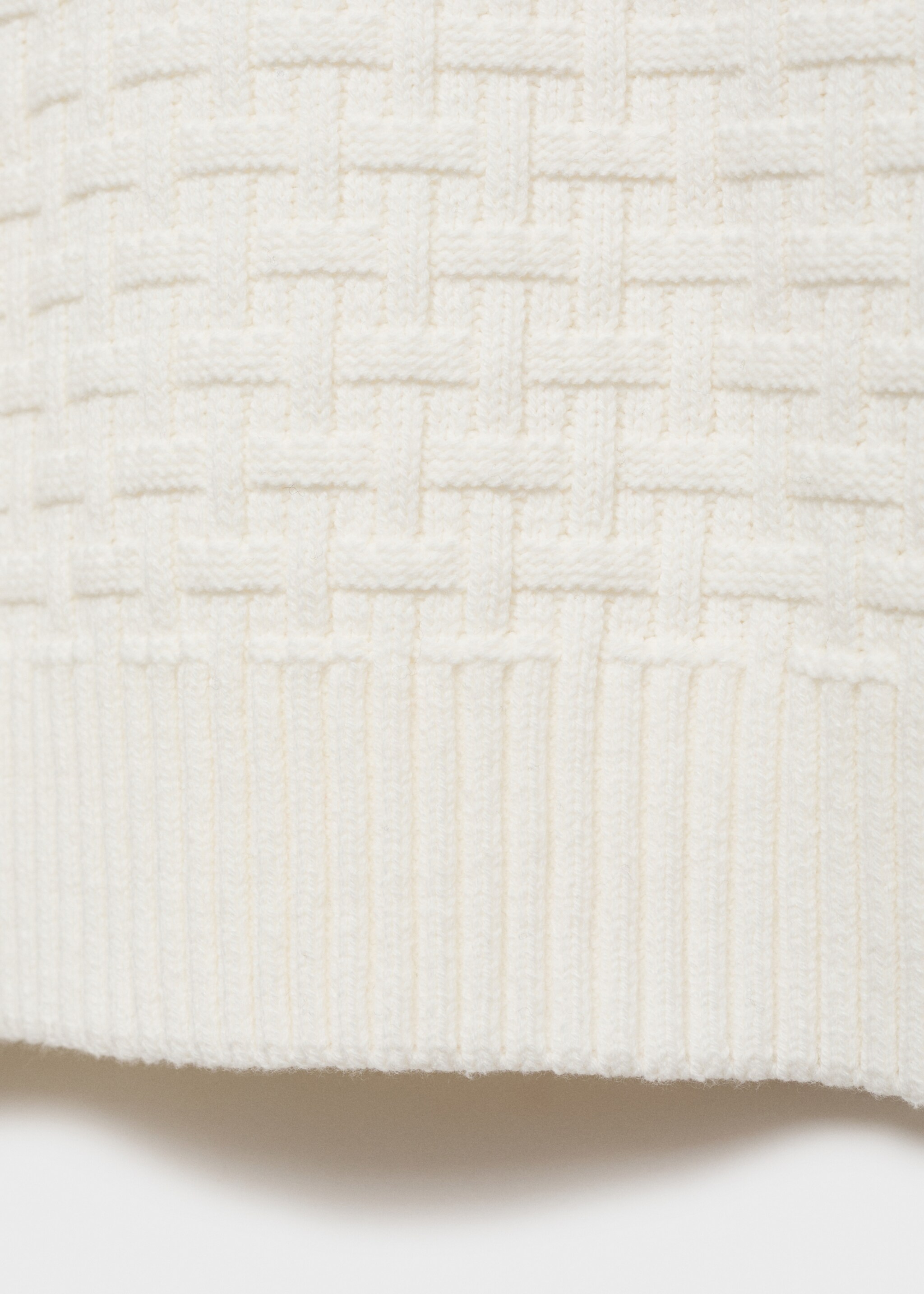 Crossed knit sweater - Details of the article 0