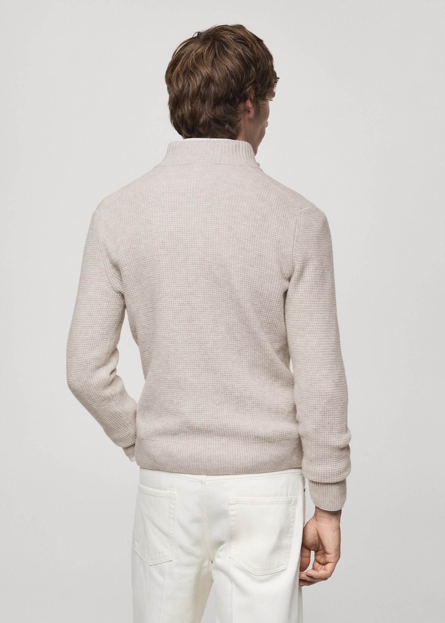Jersey punto cuello perkins - Reverso del artículo