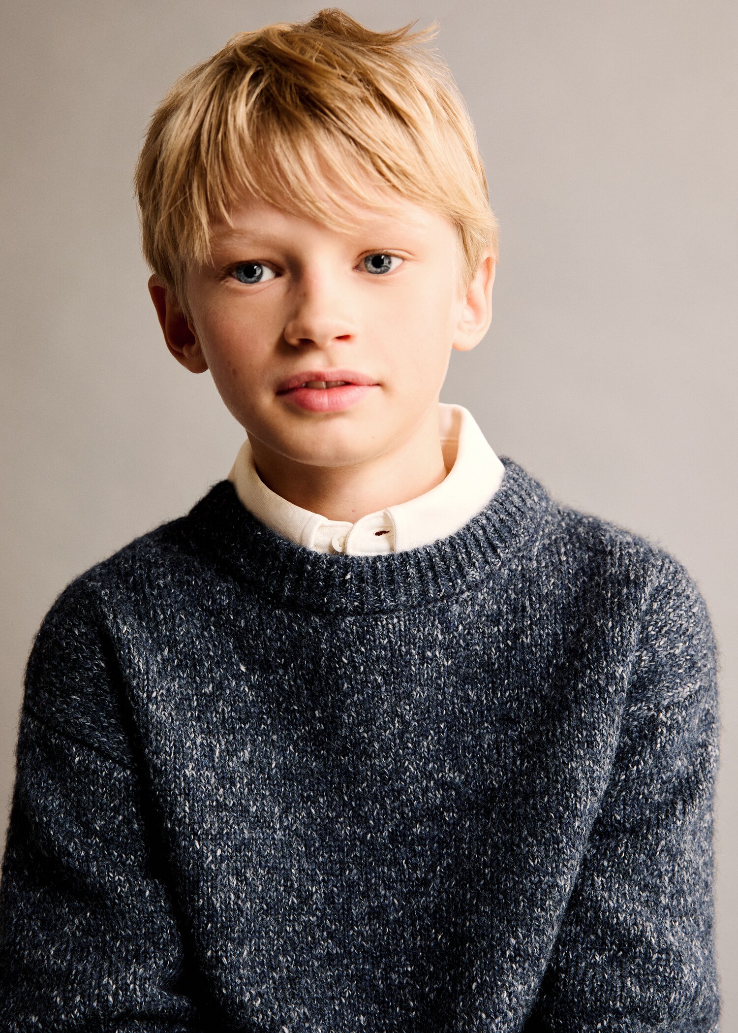 Pull-over maille col rond - Détail de l'article 1