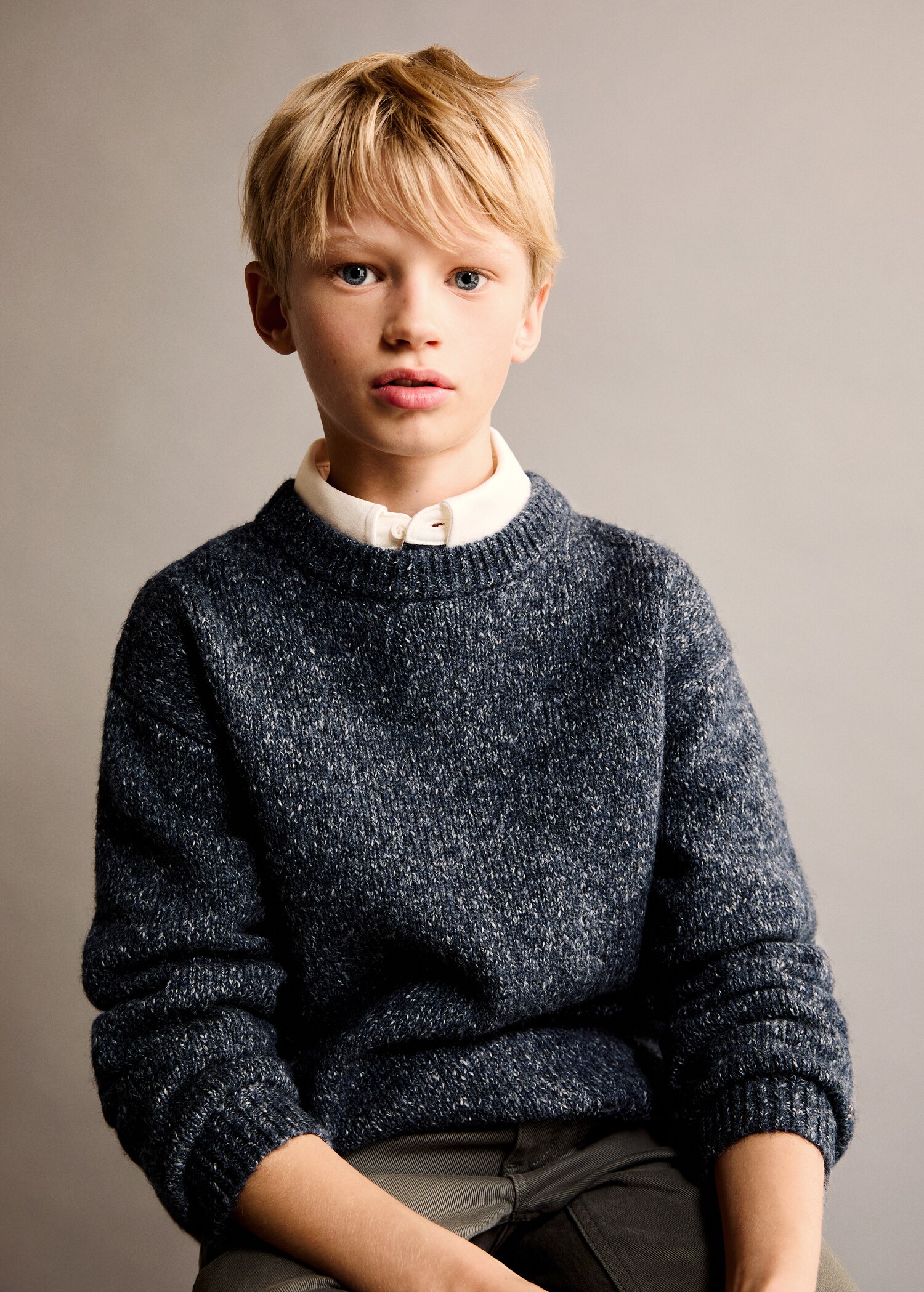 Pull-over maille col rond - Détail de l'article 2