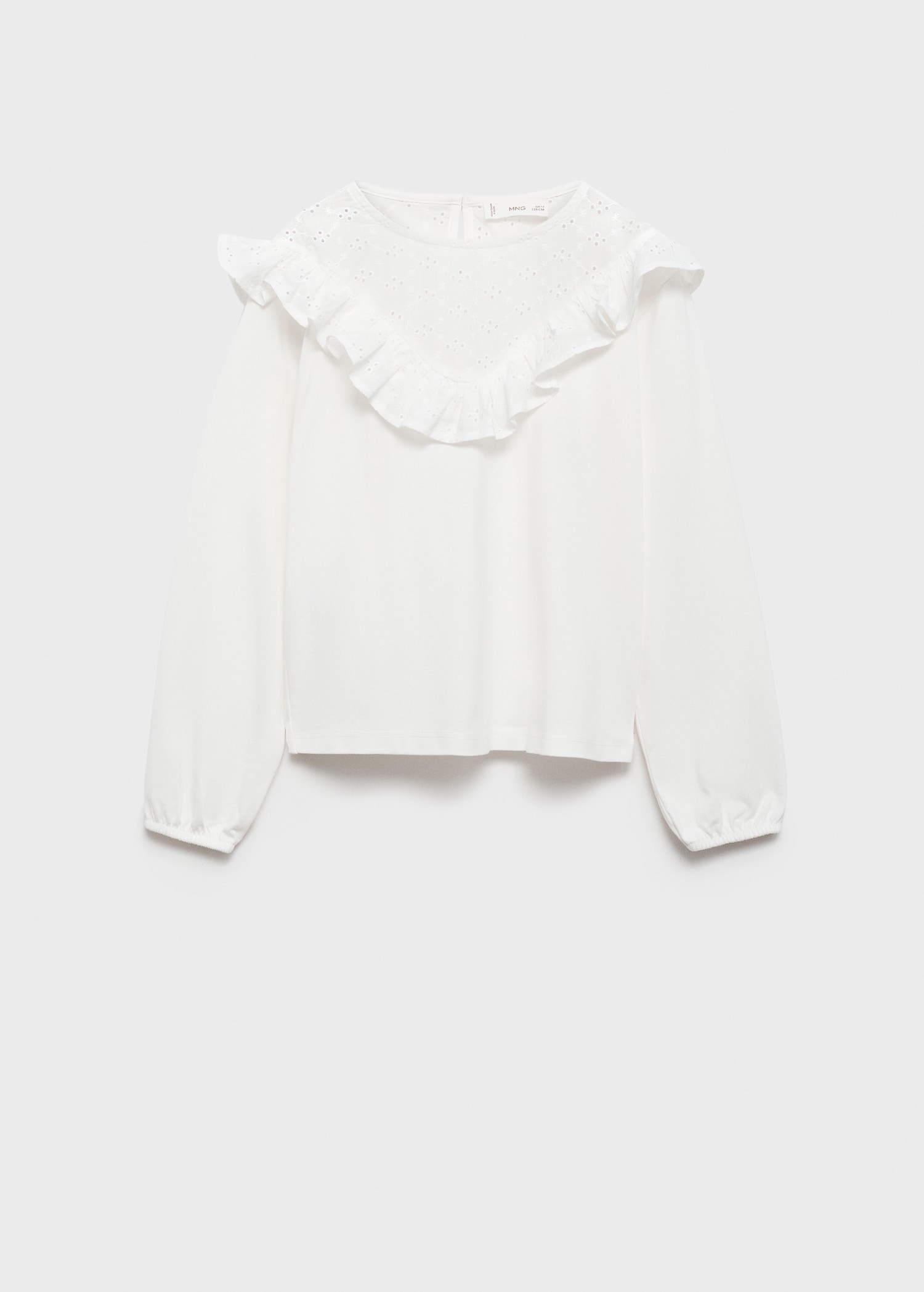 Embroidered detail T-shirt - Article without model
