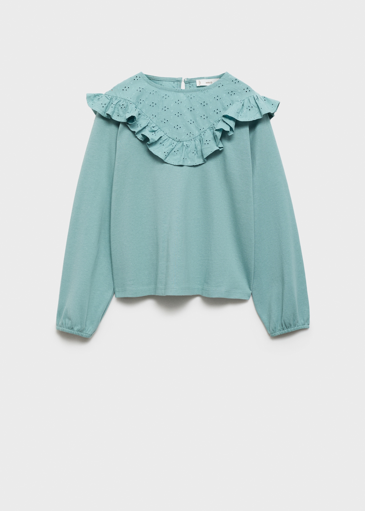 Embroidered detail T-shirt - Article without model