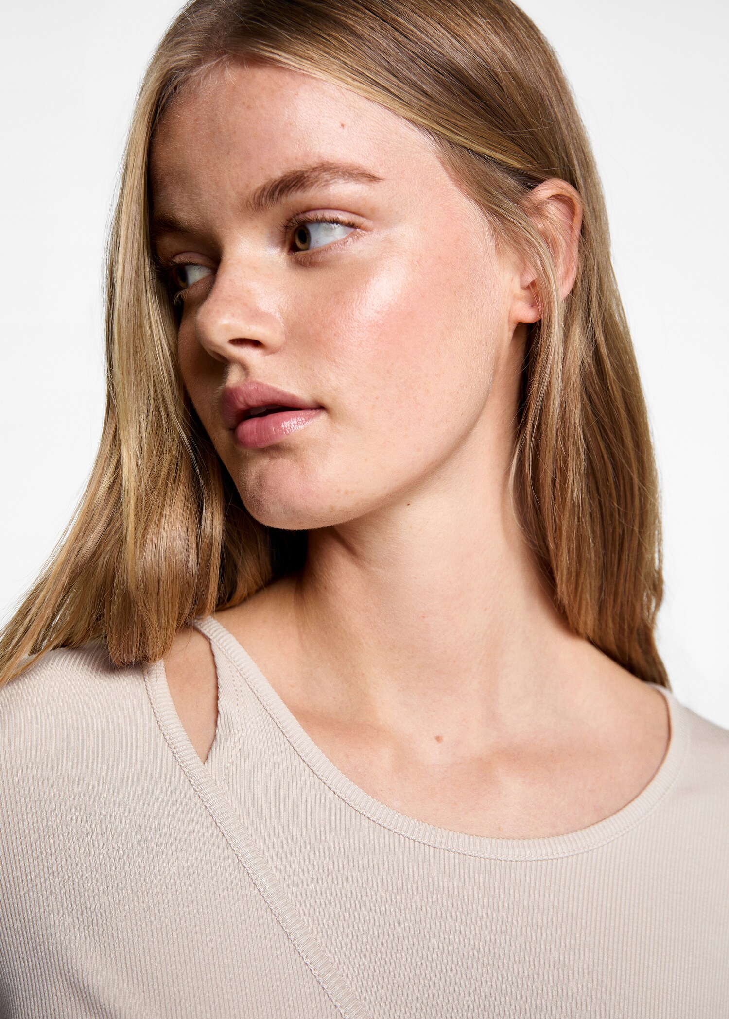 Wrap bow t-shirt - Details of the article 1