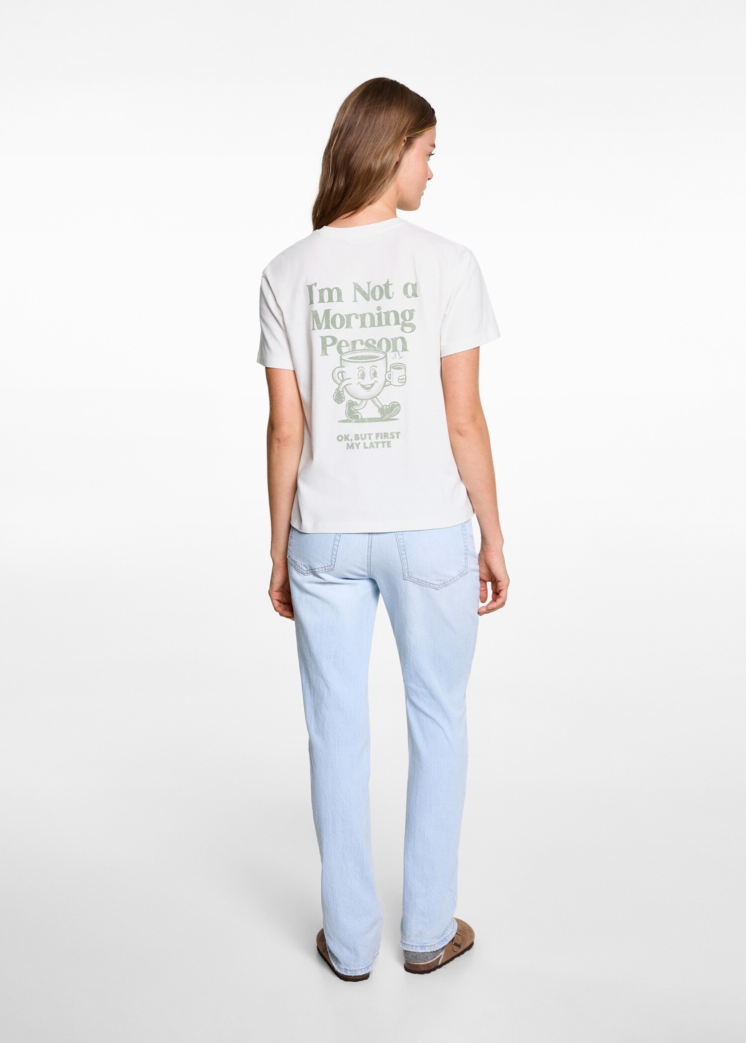 T-shirt coton imprimé - Verso de l’article