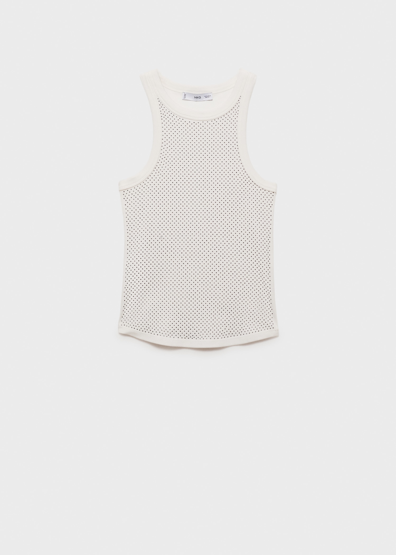 Top halter lentejuelas - Artículo sin modelo