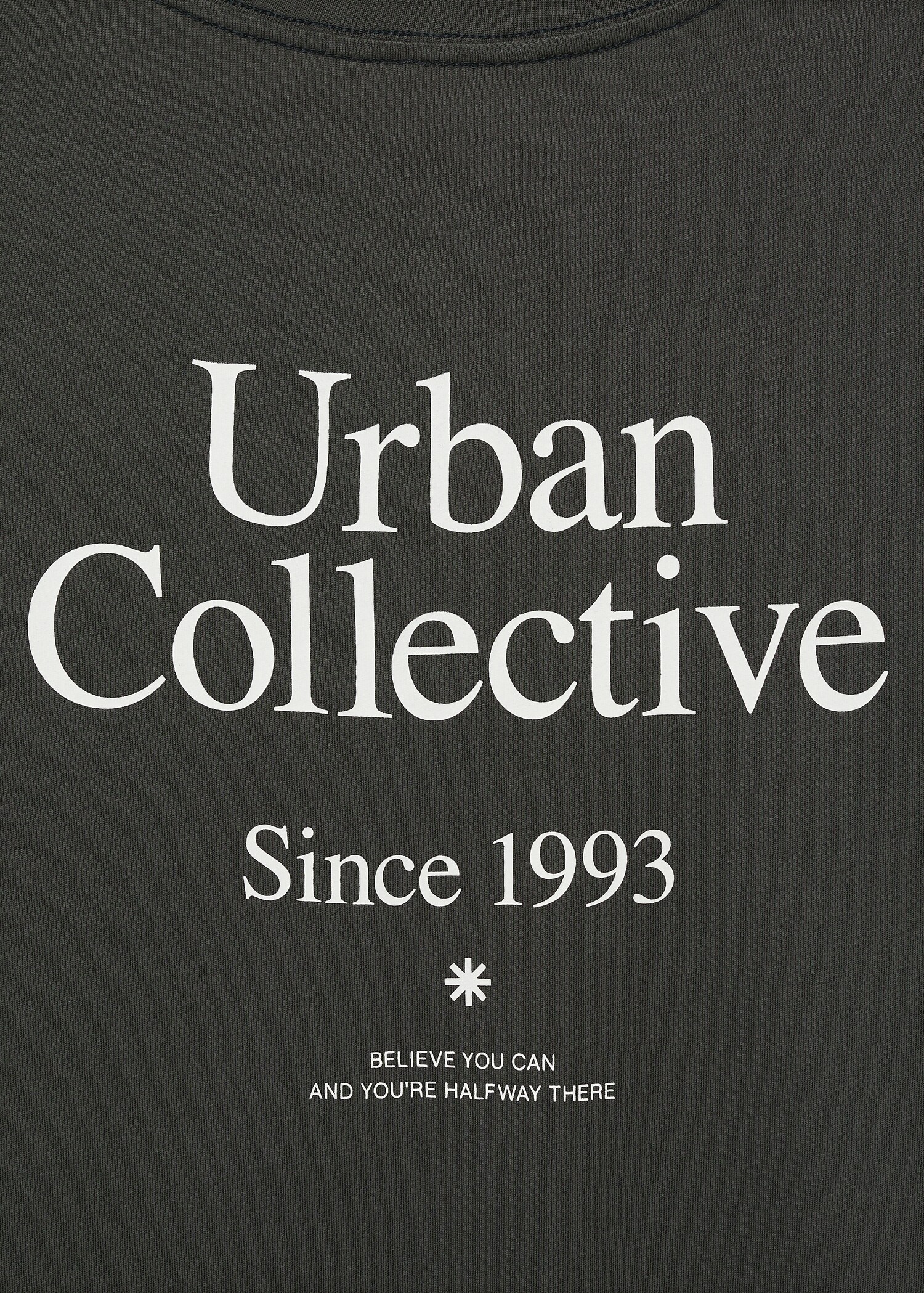 Embroidered detail cotton T-shirt - Details of the article 0