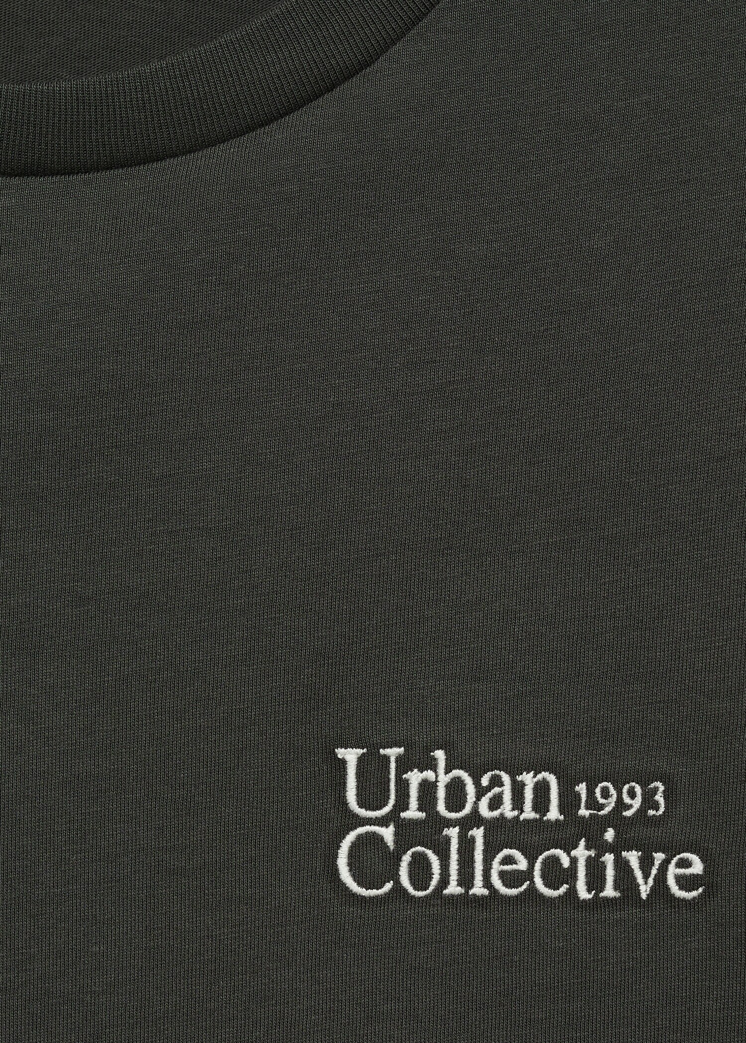 Embroidered detail cotton T-shirt - Details of the article 8