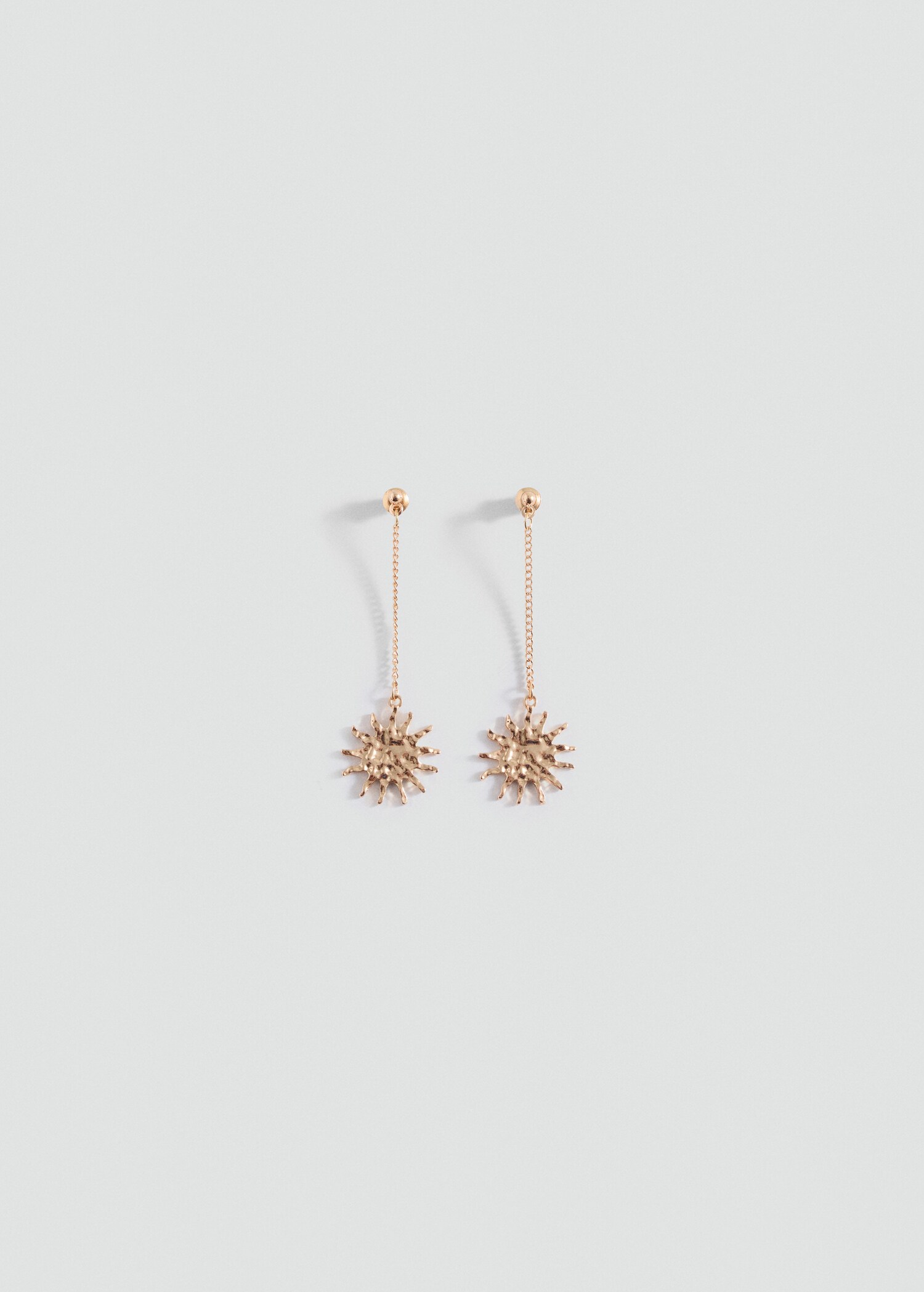 Boucles d'oreilles pendantes soleils - Article sans modèle