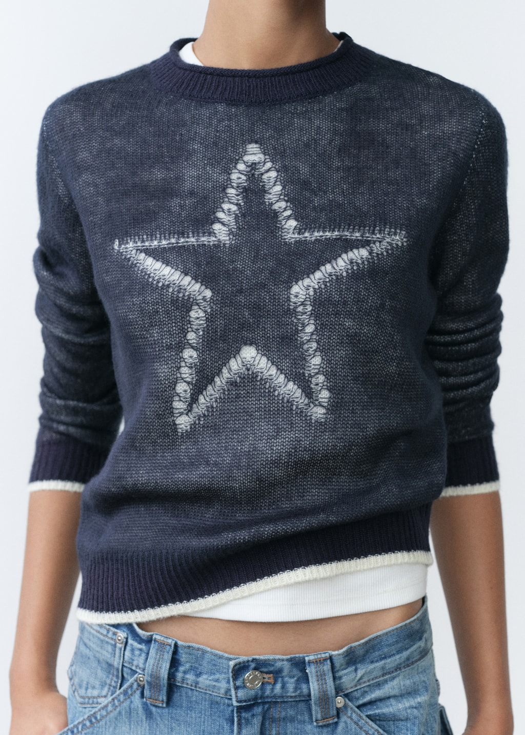 Star sweater womens deals