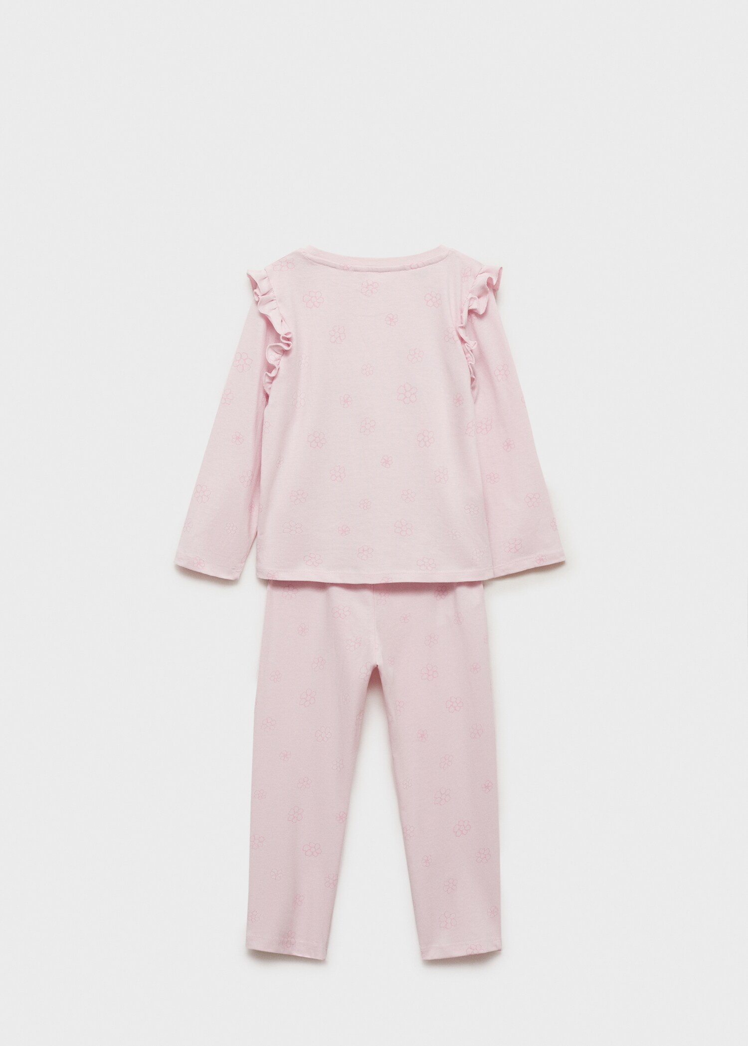 Langer Pyjama Snoopy - Rückseite des Artikels