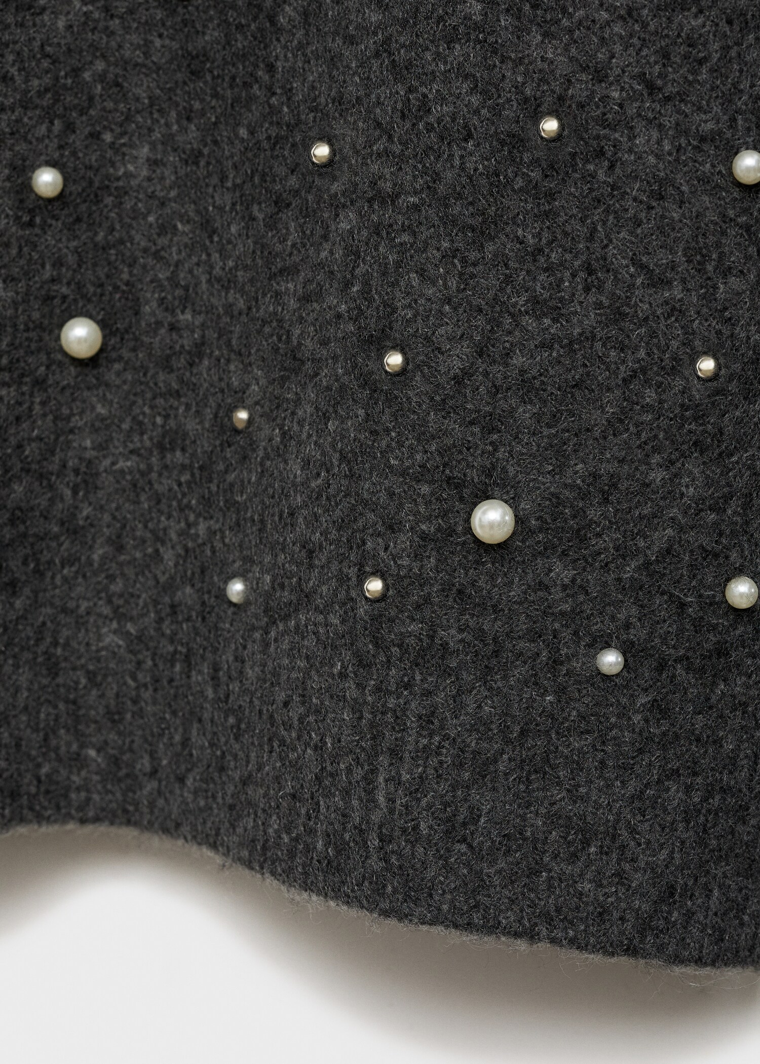 Cazadora punto detalle perlas - Detalle del artículo 0