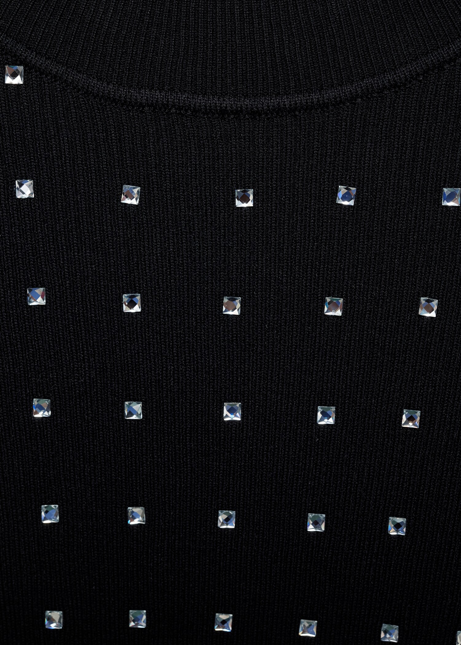 Robe maille détail strass - Détail de l'article 8