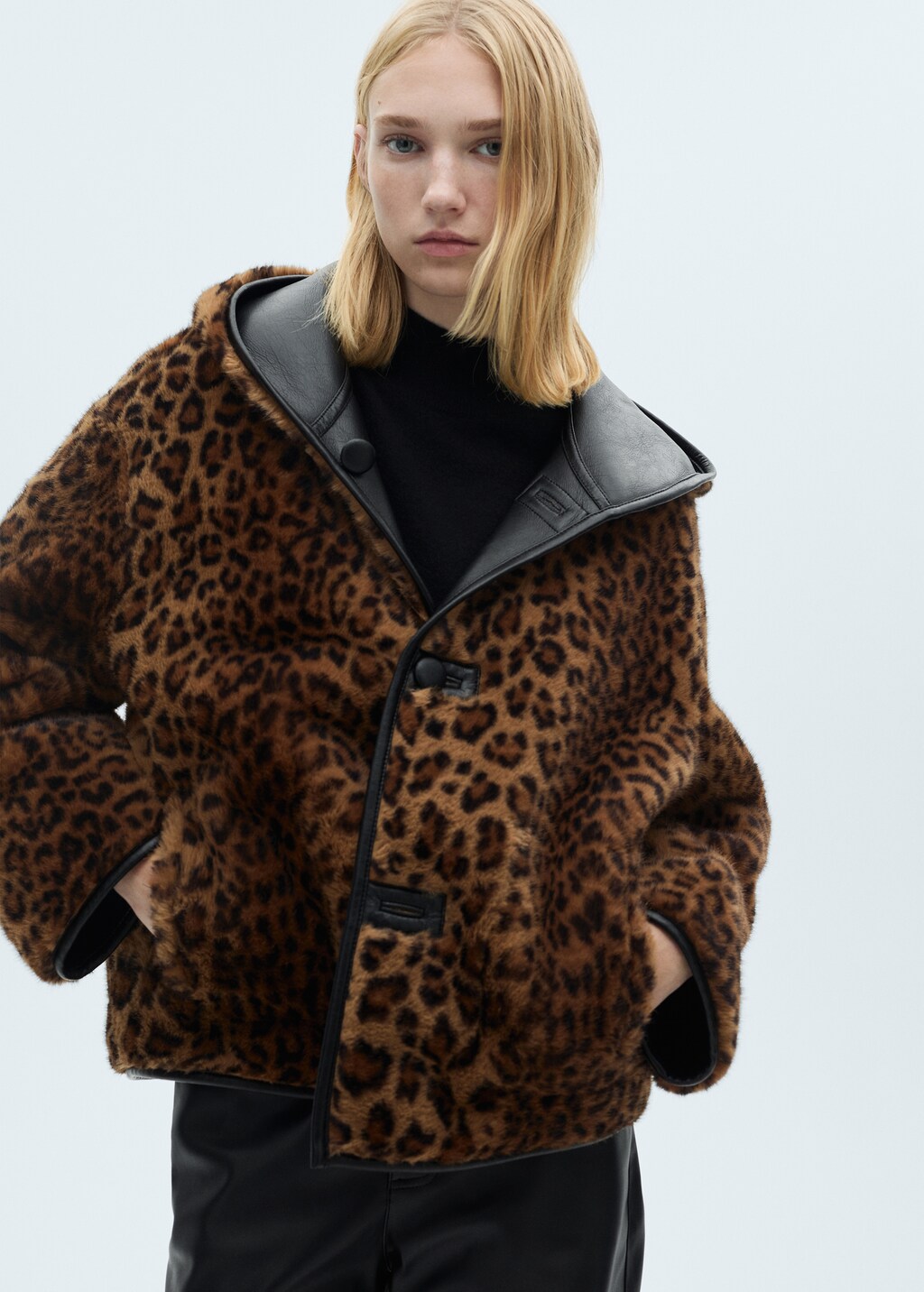 Reversible leopard-print jacket - Women | MANGO Georgia Reversible leopard-print jacket - Women | MANGO Georgia