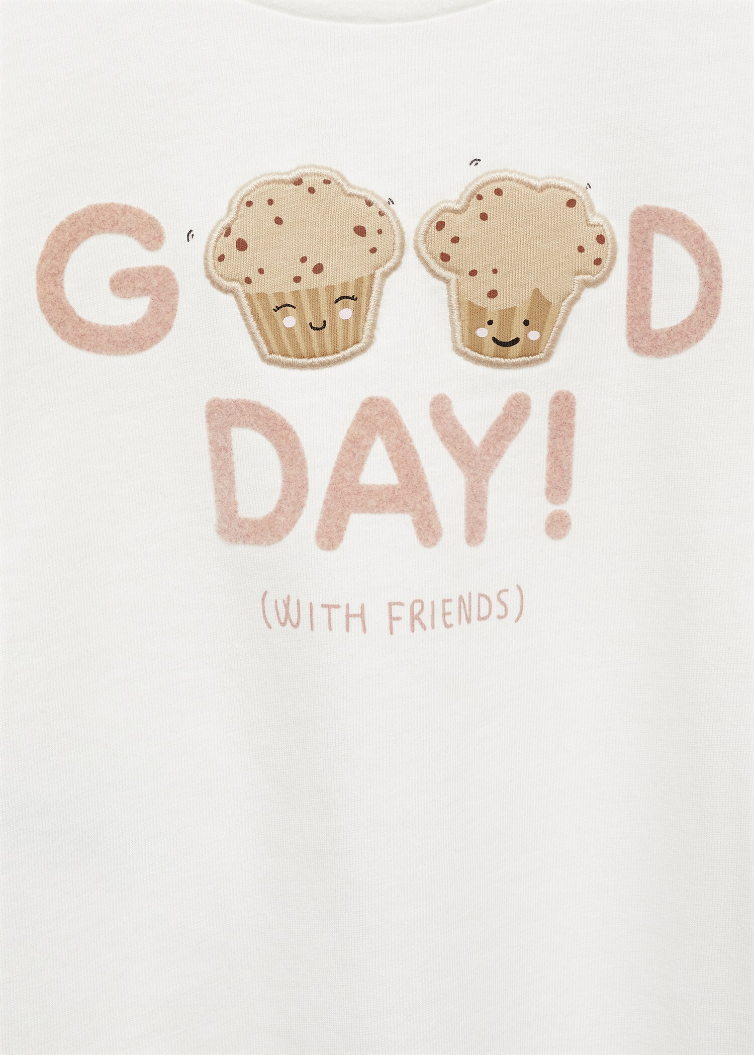 Ruffled message T-shirt - Details of the article 0