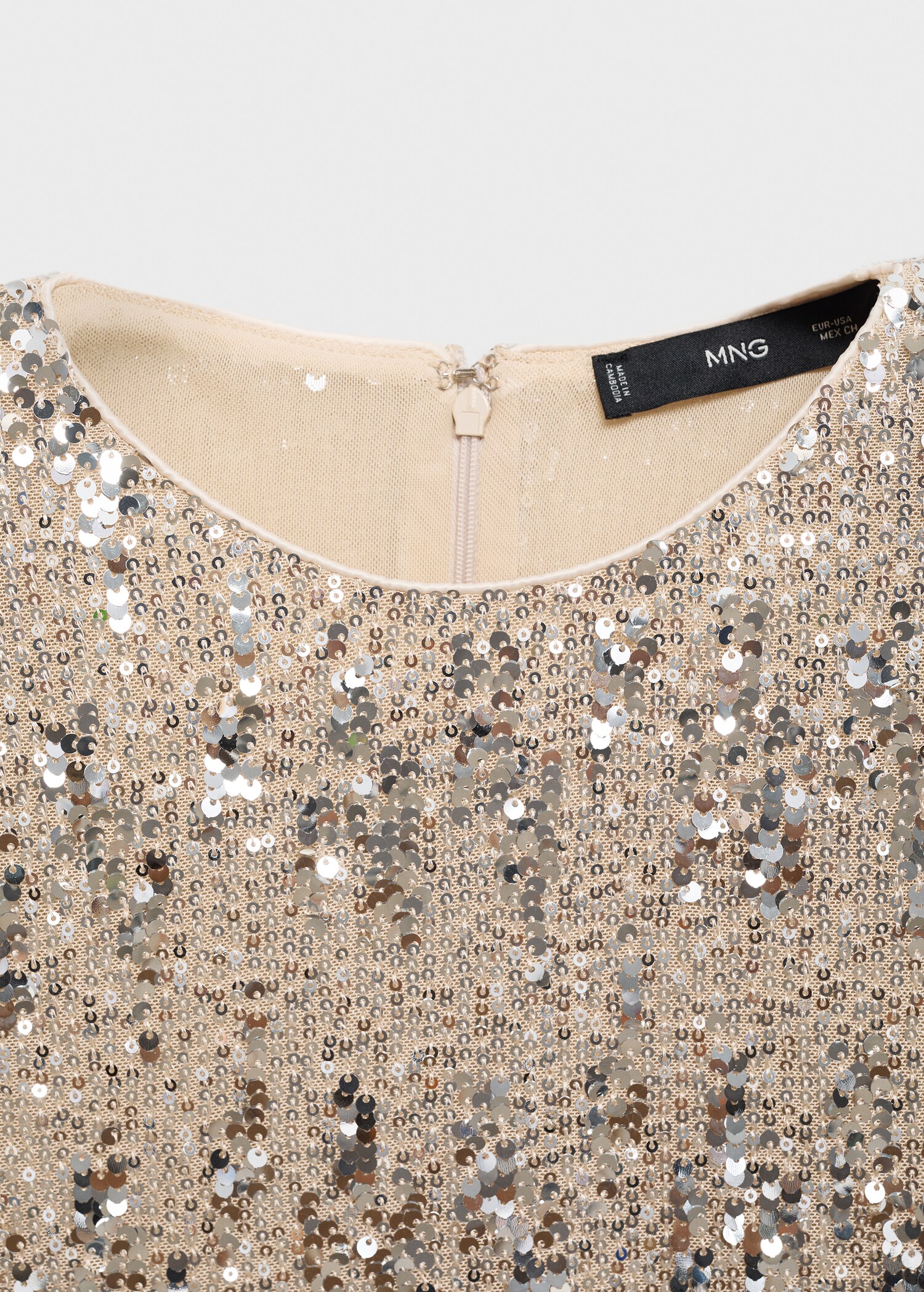 T-shirt met lange mouwen en pailletten - Detail van het artikel 8