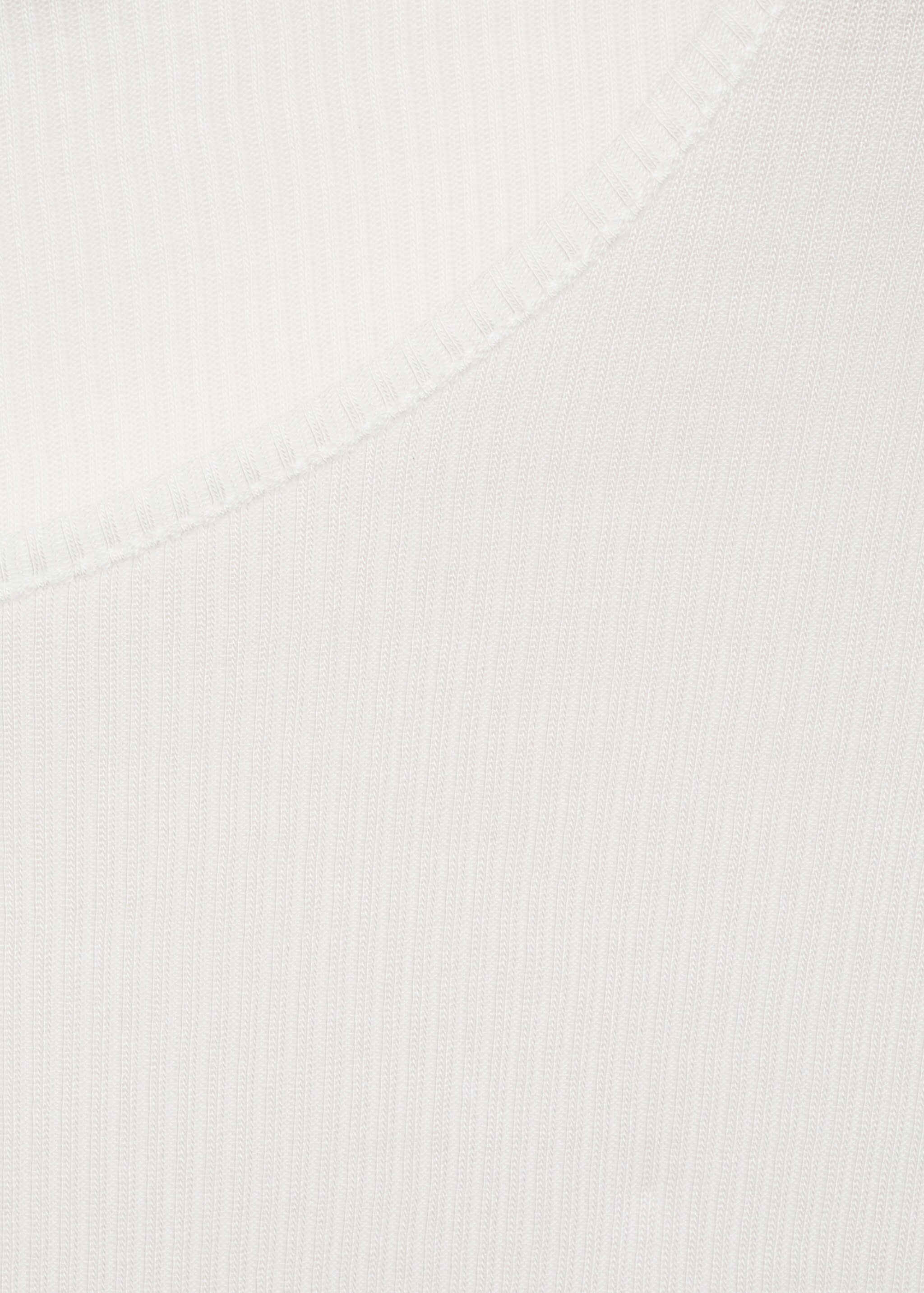 Fine ribbed knit top - Деталь изделия 8