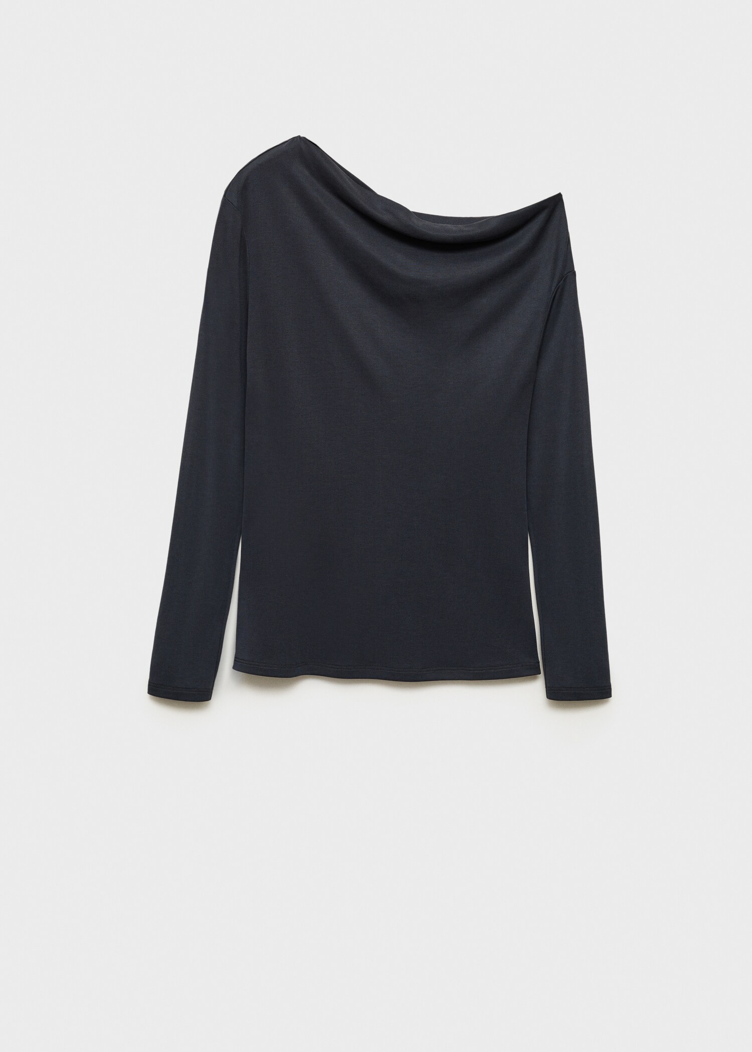 Asymmetrical long-sleeved t-shirt - Article without model