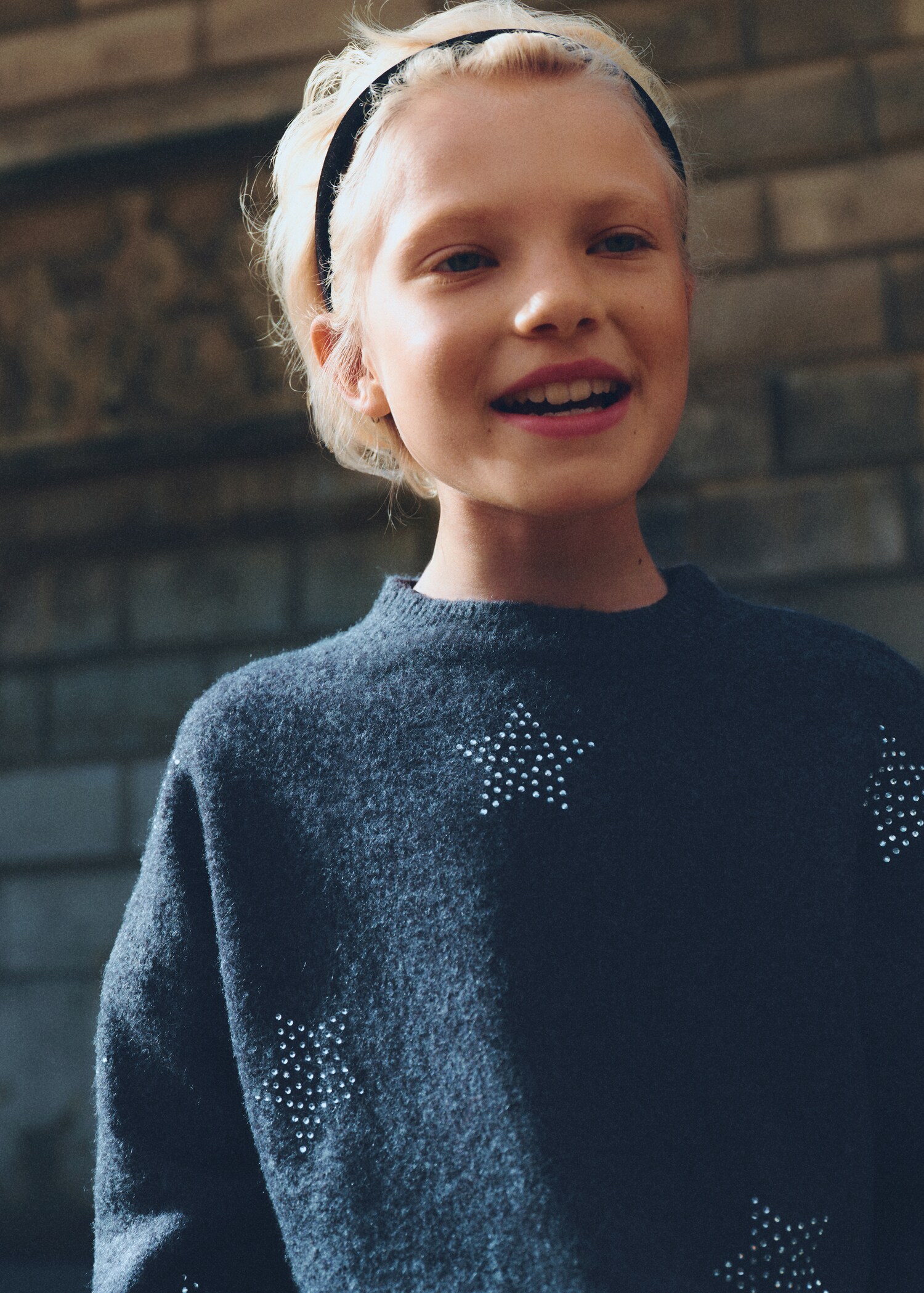 Stars knitted sweater - Details of the article 5